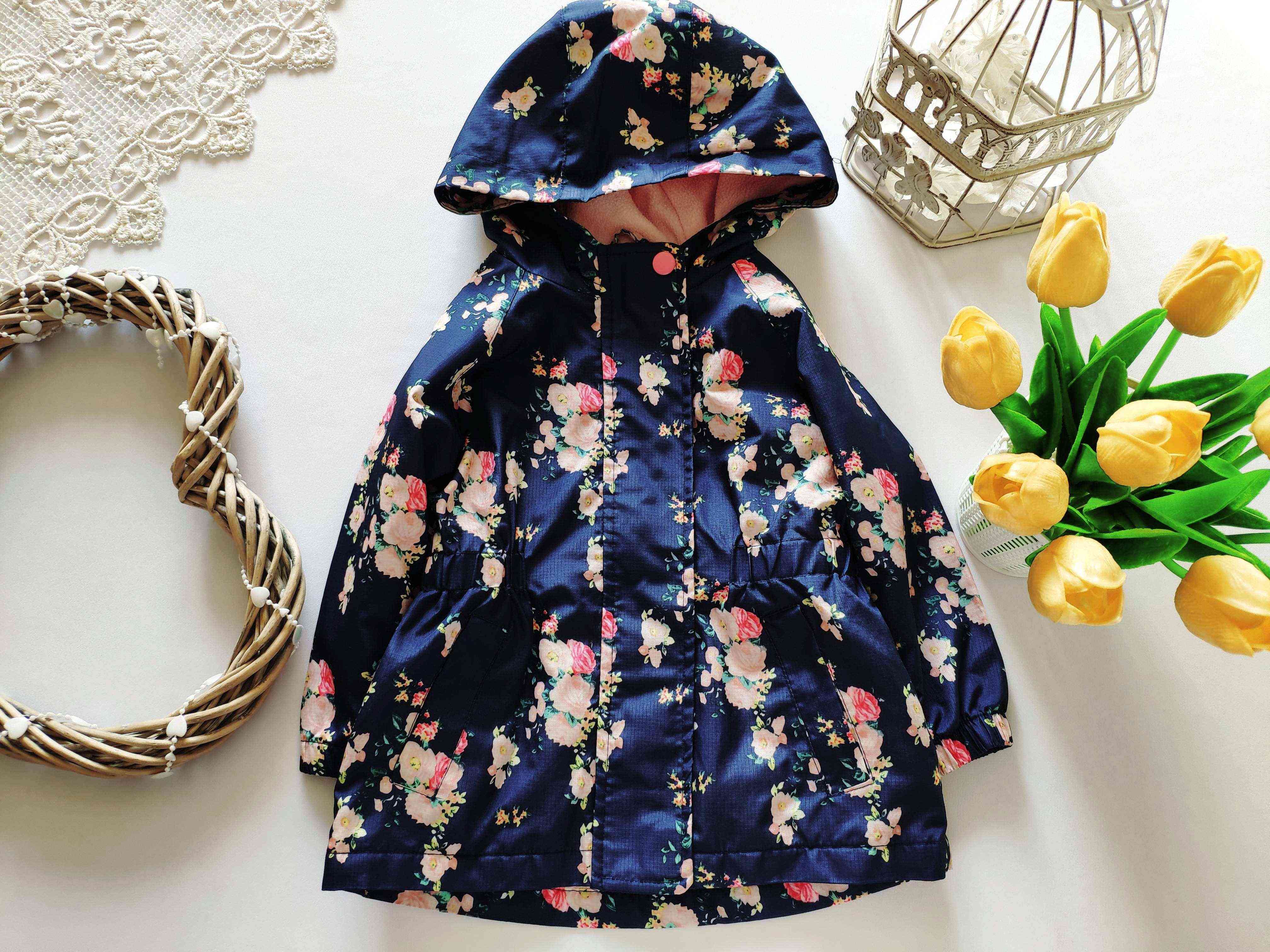 9,12 мес, рост 80 Ветровка на флисе