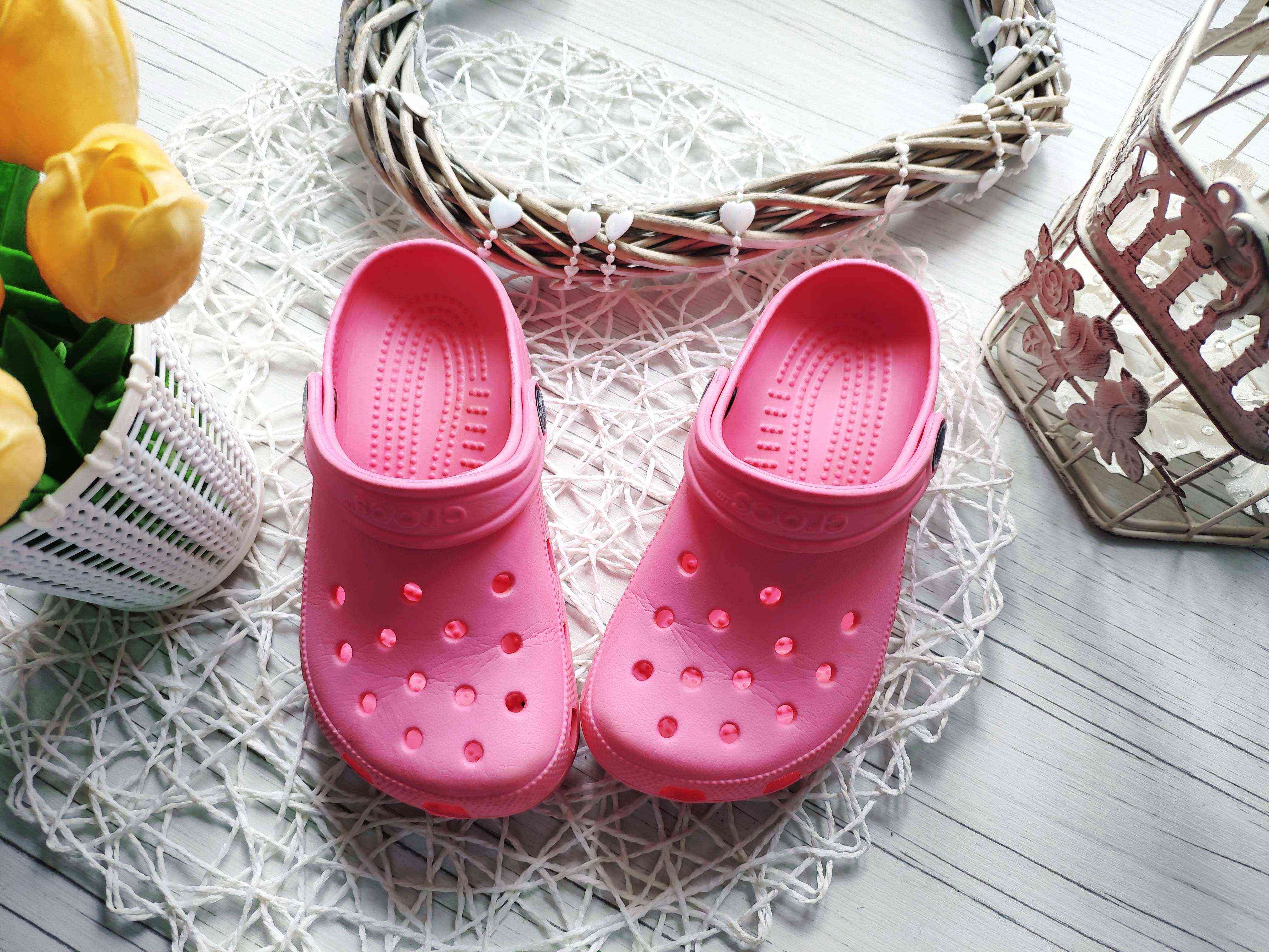 27-28 (17,5-19,5 см) Рожеві крокси