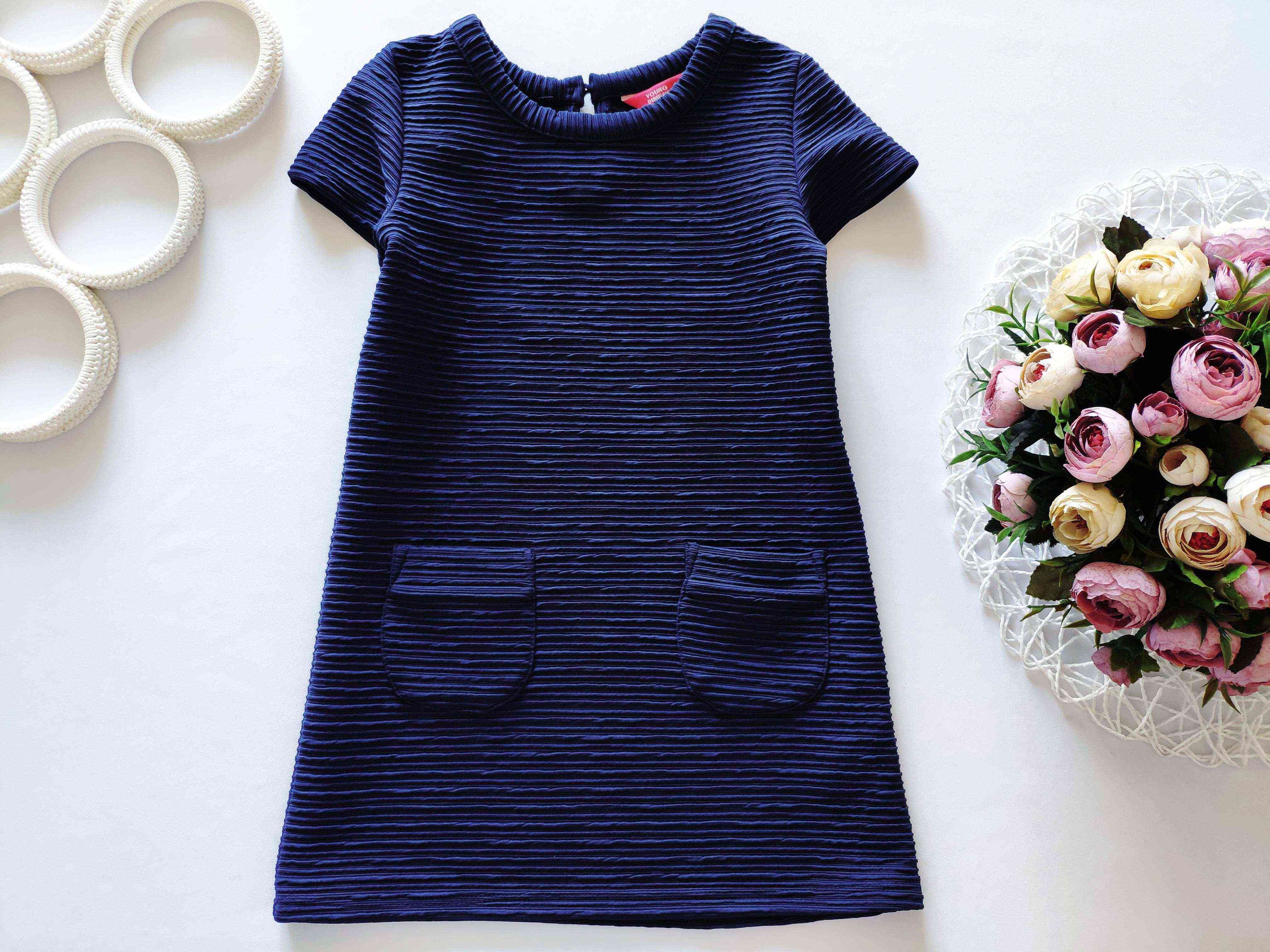 4,5 років, зріст 110 Фактурна дитяча сукня