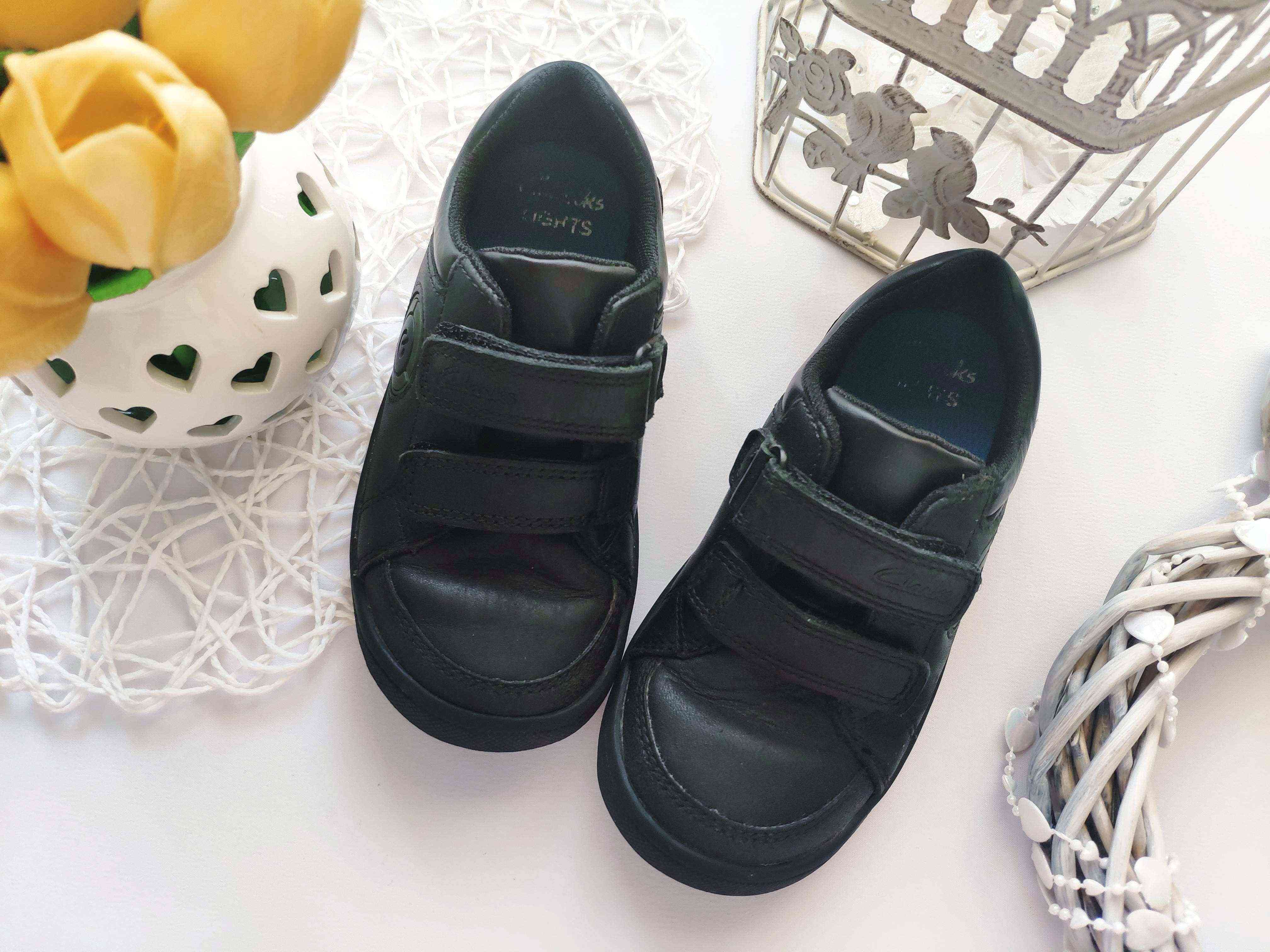 27 (17 см) Кожаные деми кроссовки для мальчика