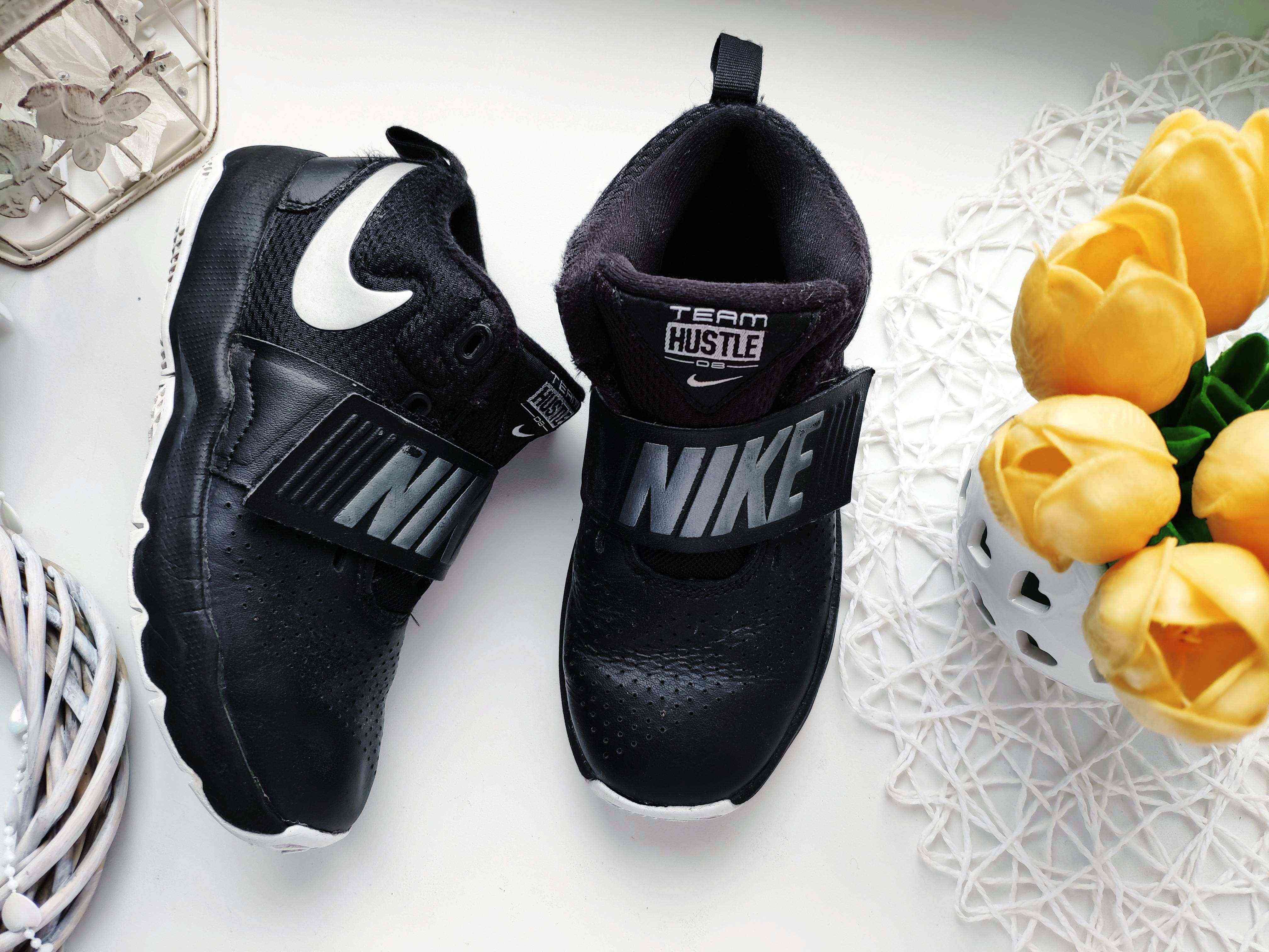 30 (19 см) Кожаные хайтопы для мальчика