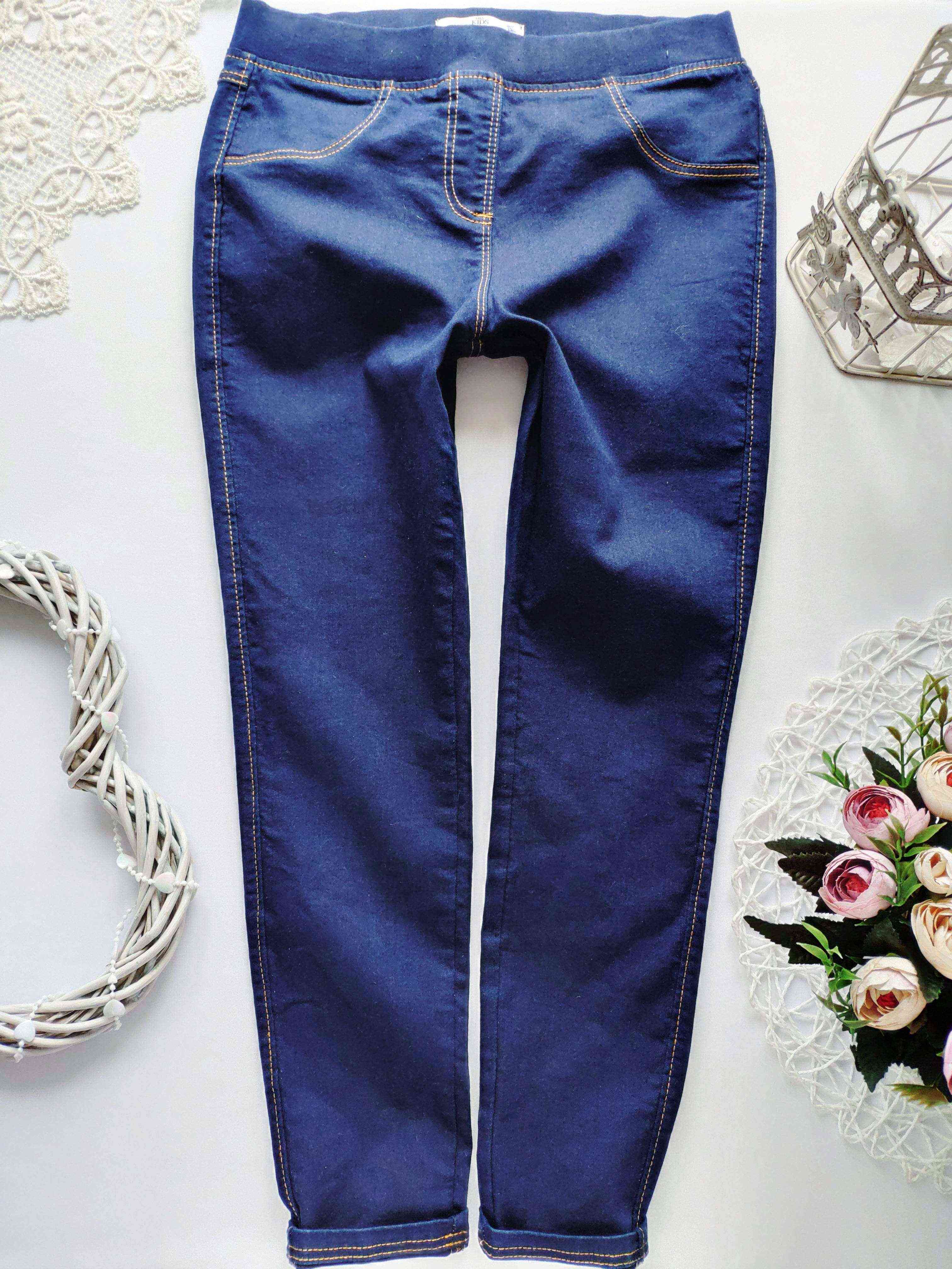 9,10 років, зріст 140 Стрейчові джегінси для дівчинки