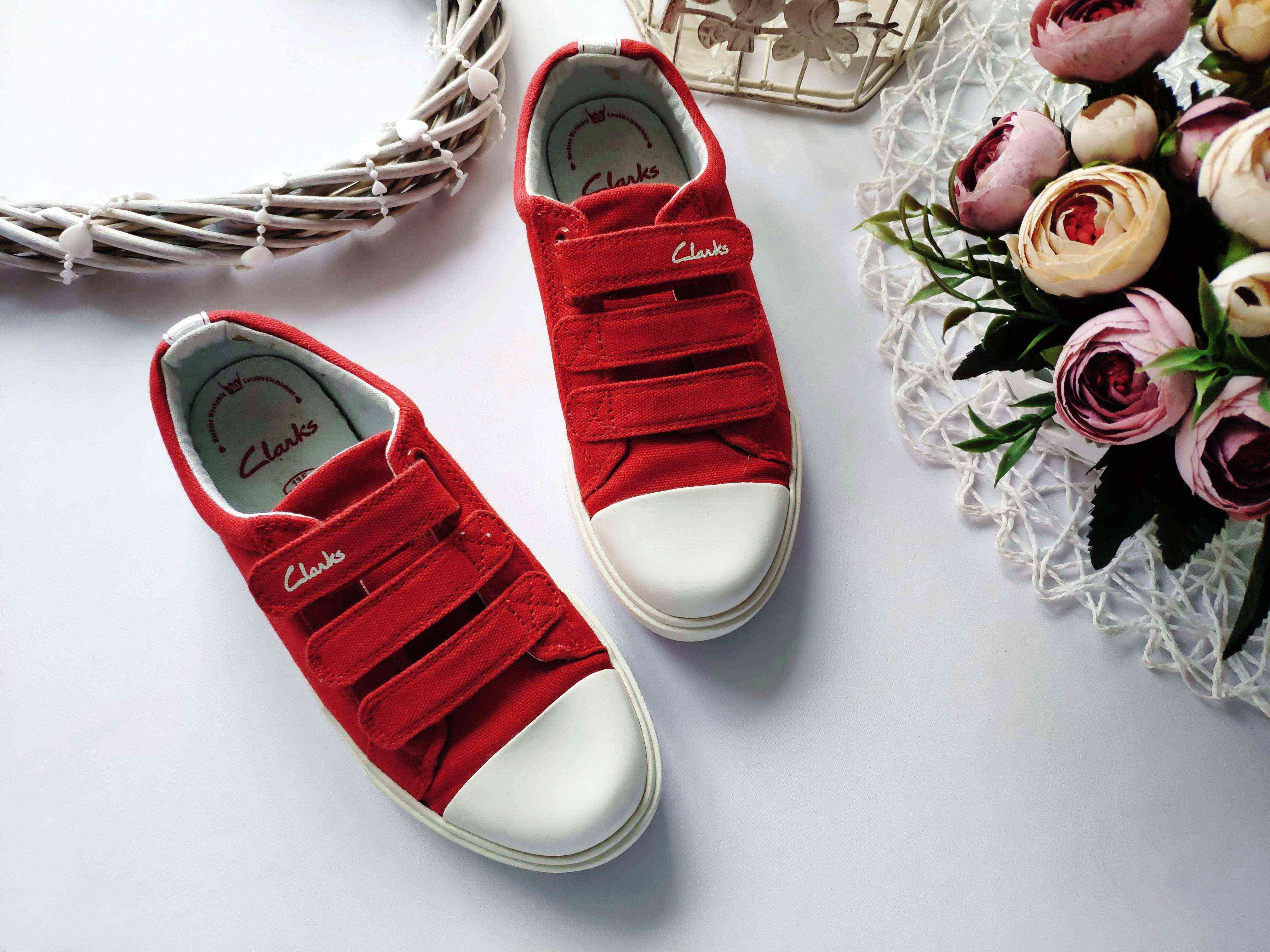 32 (20,5 см) Ортопедические красные кеды