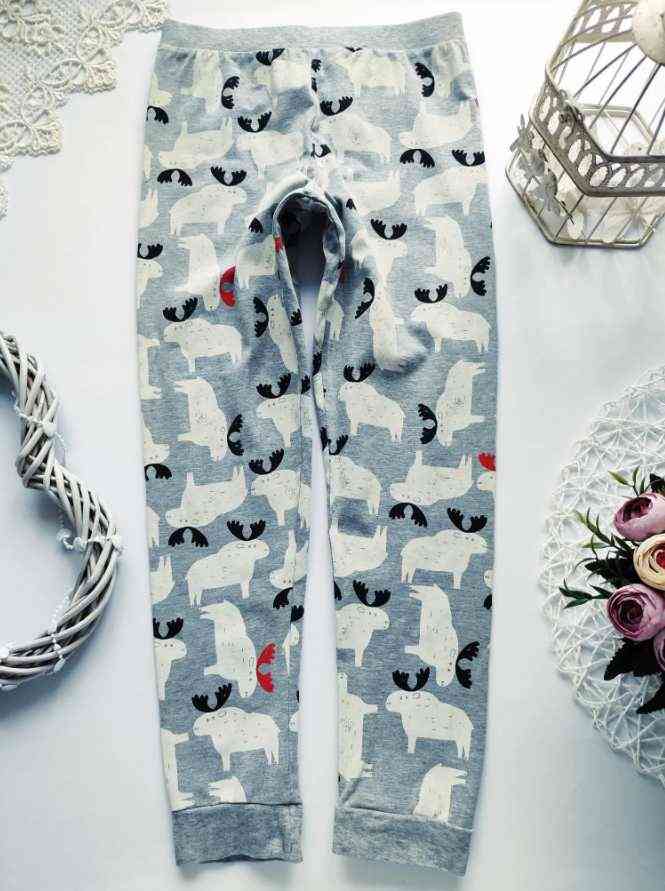 7-8 років, зріст 122-128 Новорічні штани для хлопчика