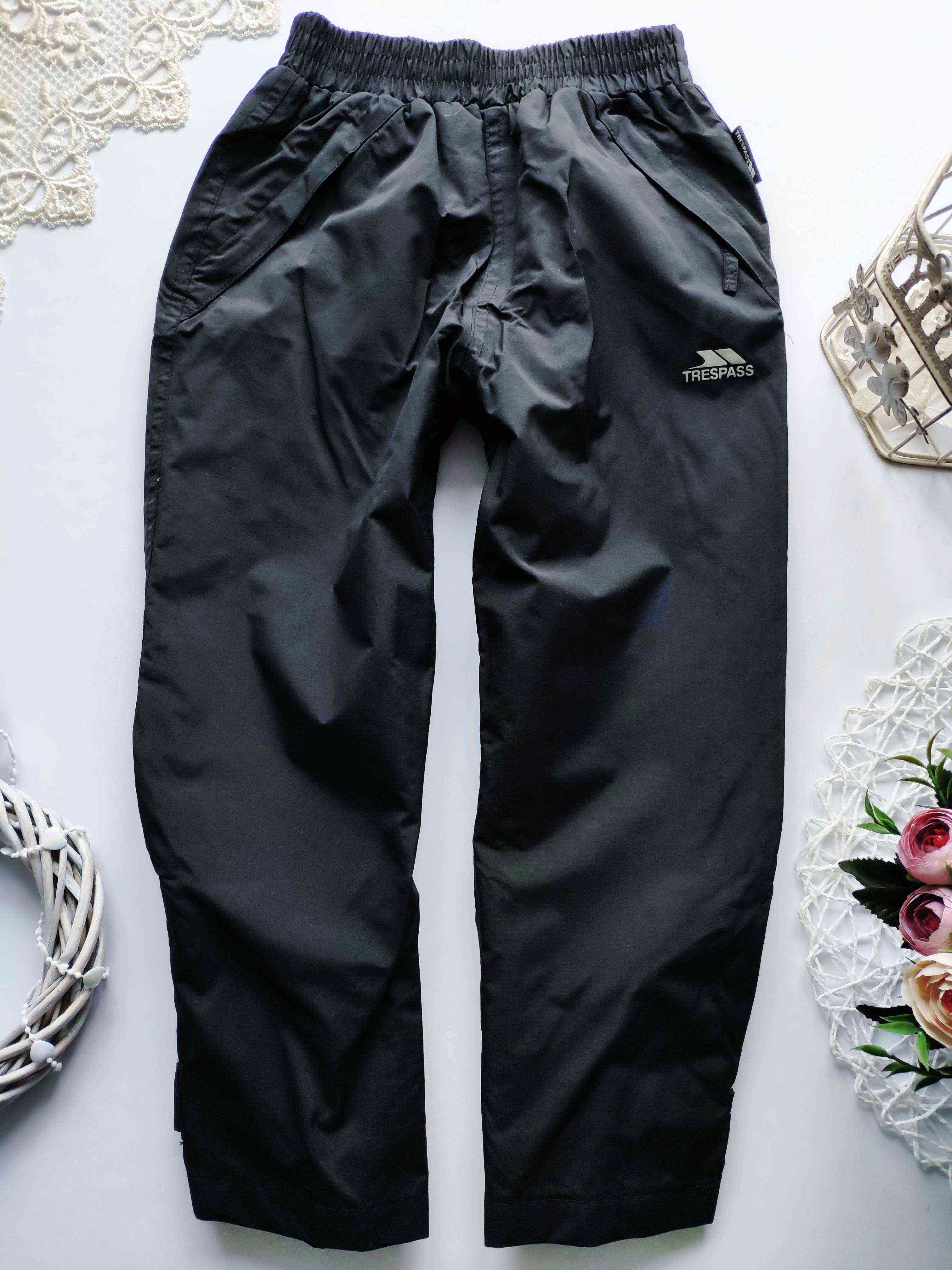 3,4 роки, зріст 98\104 Демісезонні чорні штани для хлопчика