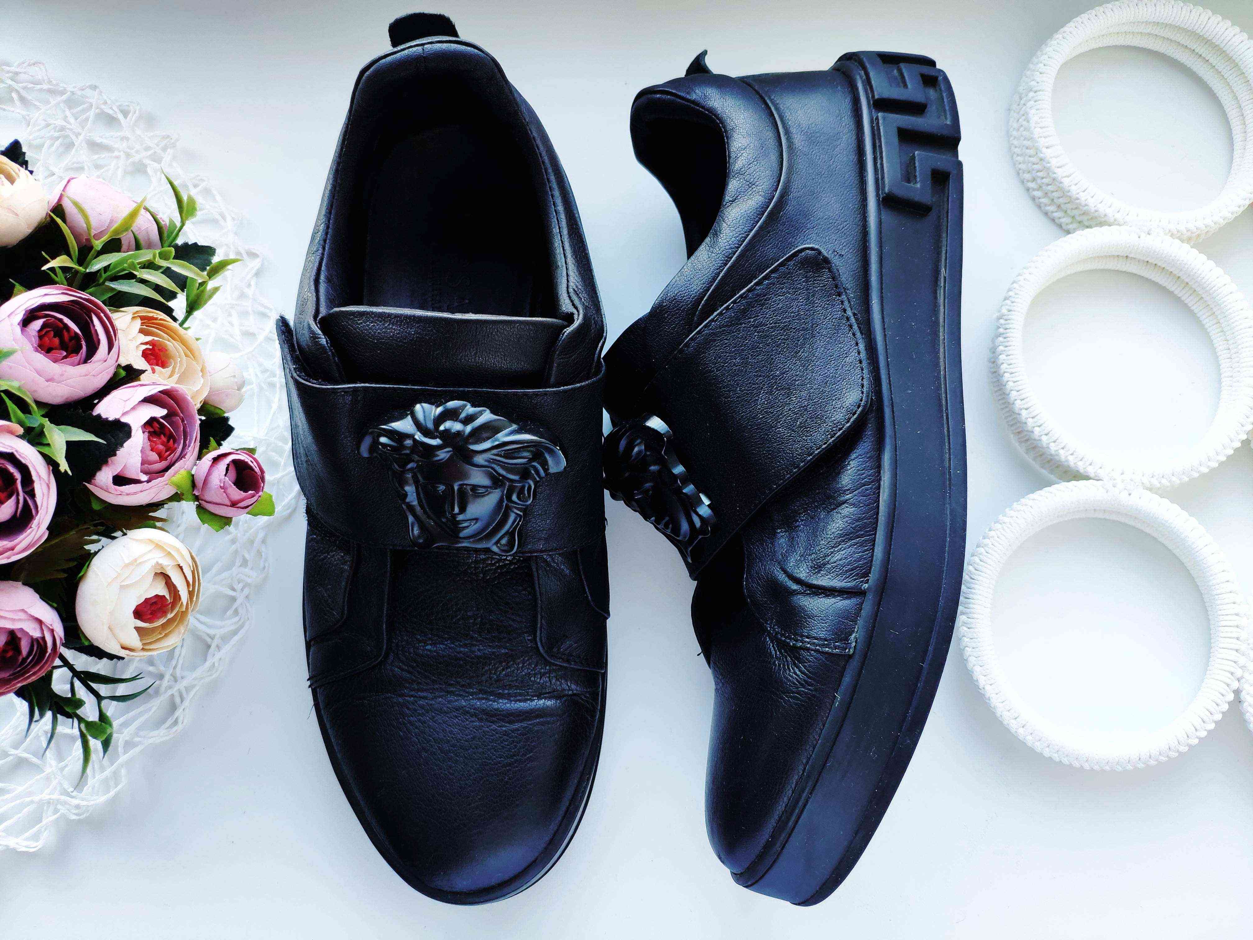 44 (29 см) Италия! Оригинал! Кожаные мужские туфли