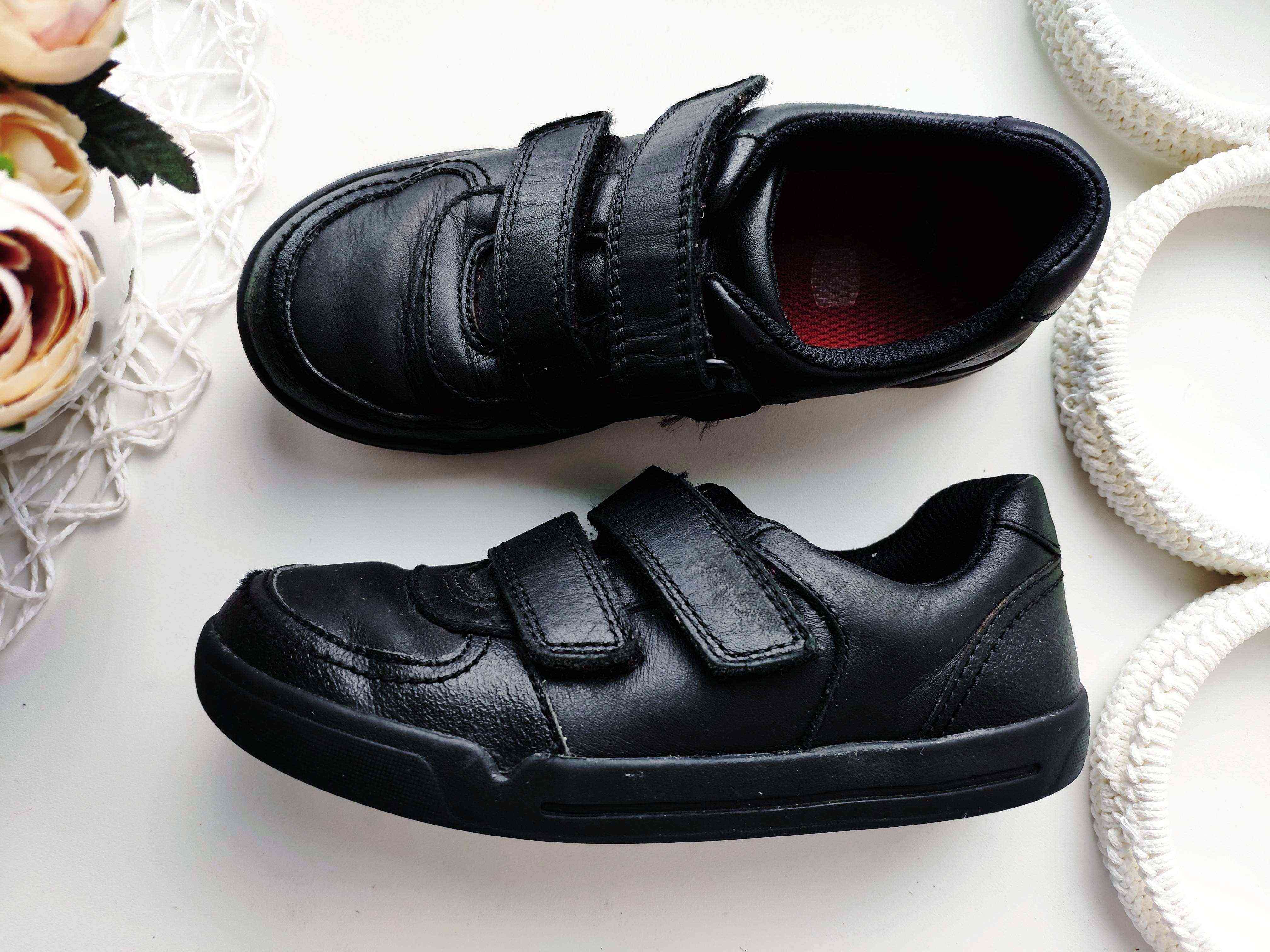 28 (18 см) Кожаные кроссовки для мальчика