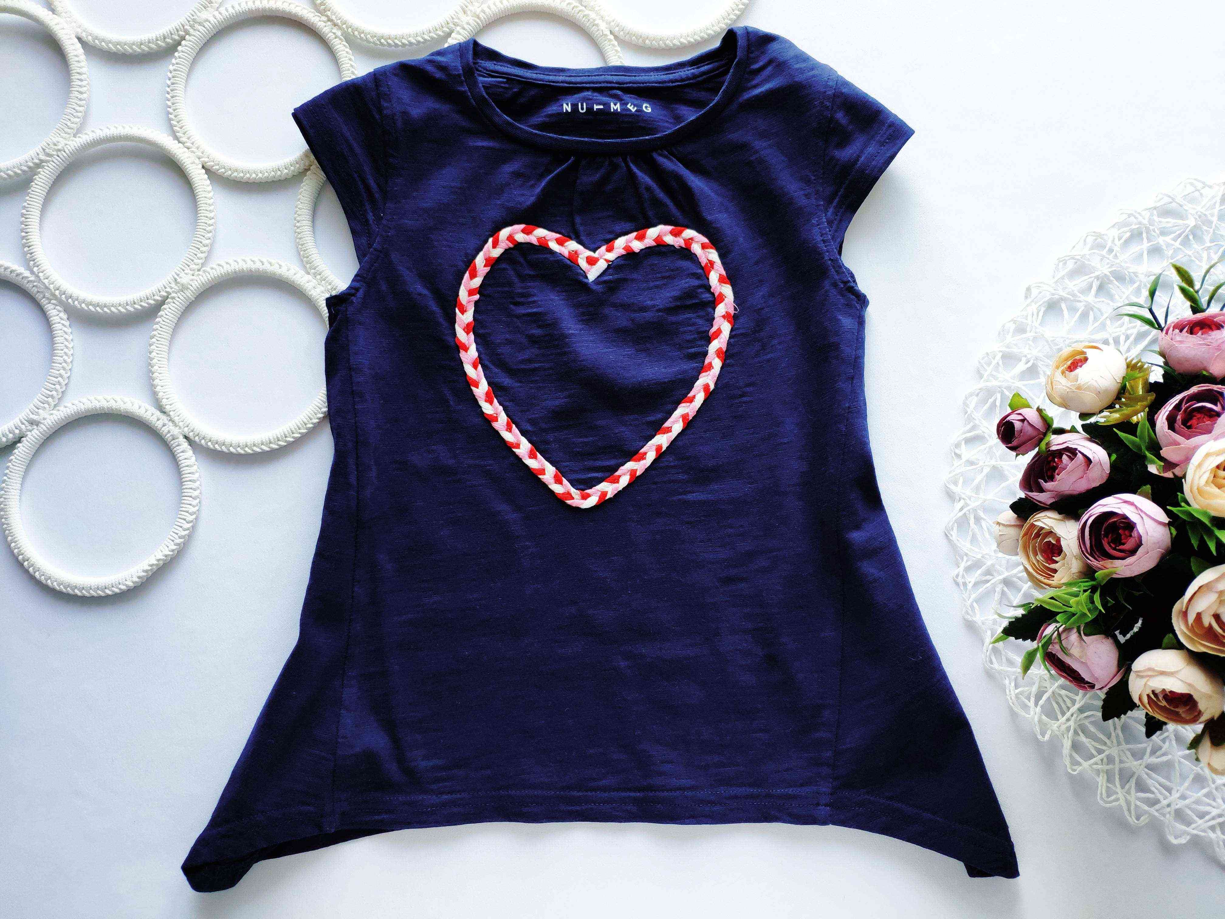 5,6 років, зріст 110,116 Футболка для дівчинки