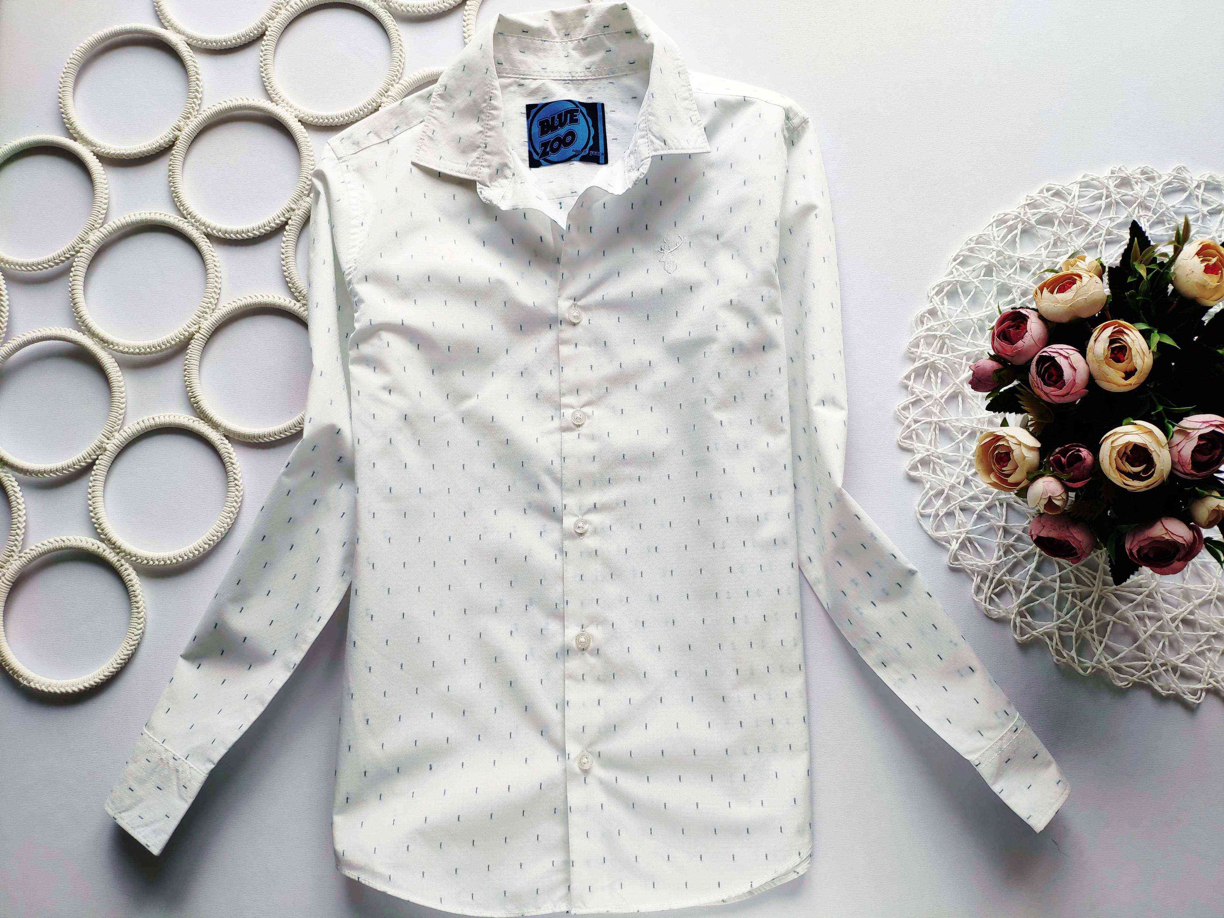 11 лет, рост 146 Рубашка для мальчика