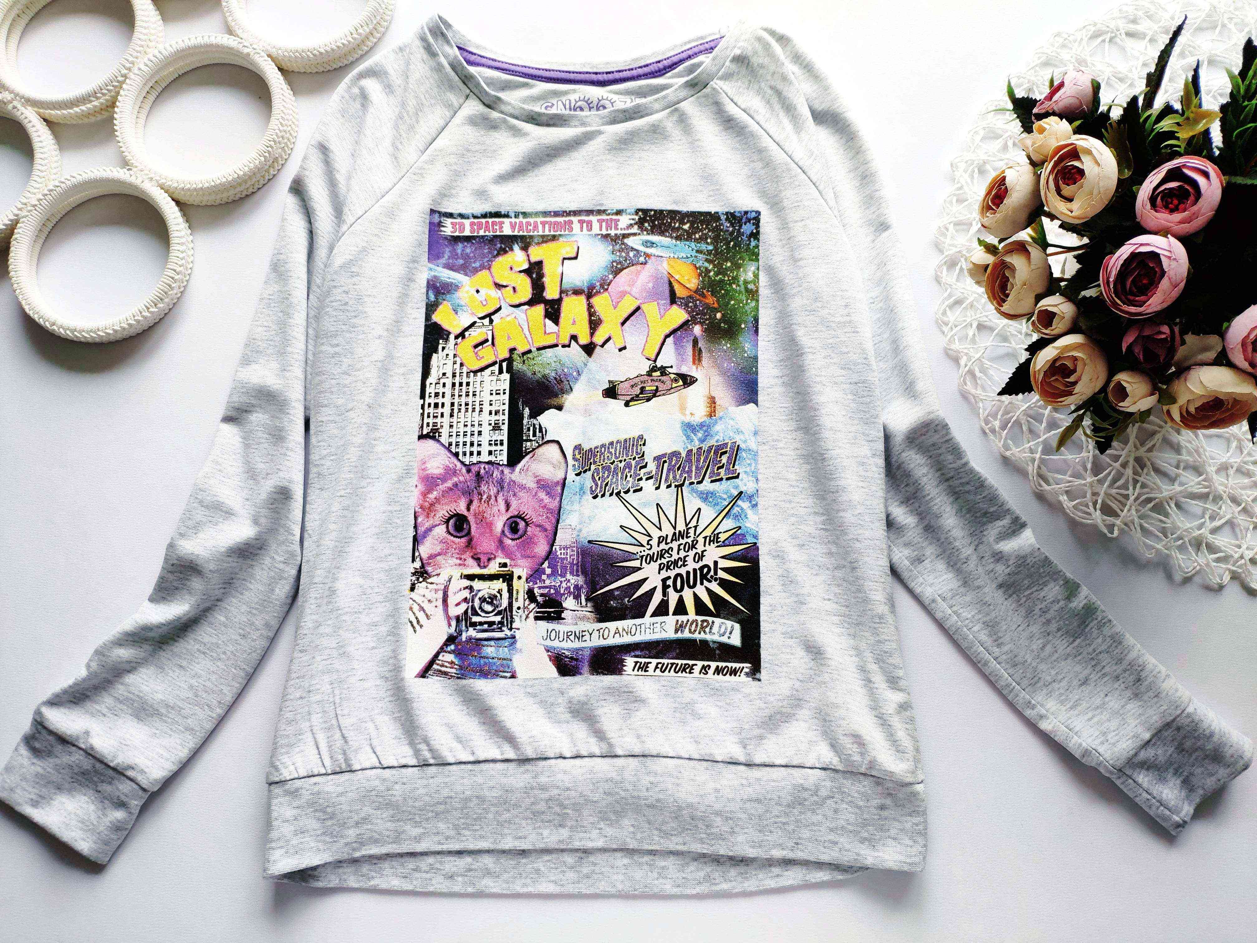 8,9 років, зріст 128,134 Лонгслів для дівчинки