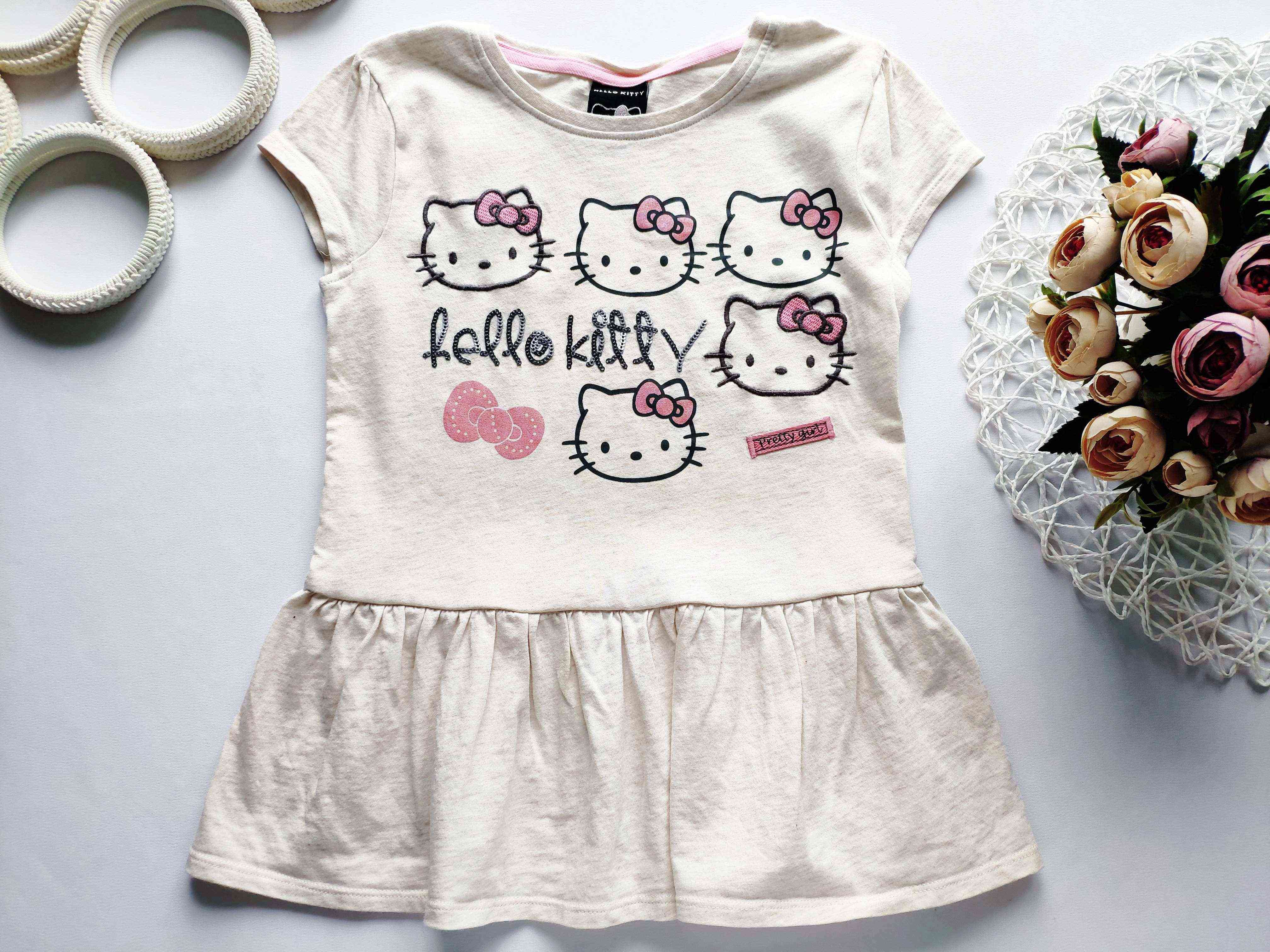 8,9 років, зріст 128,134 Футболка з кітті