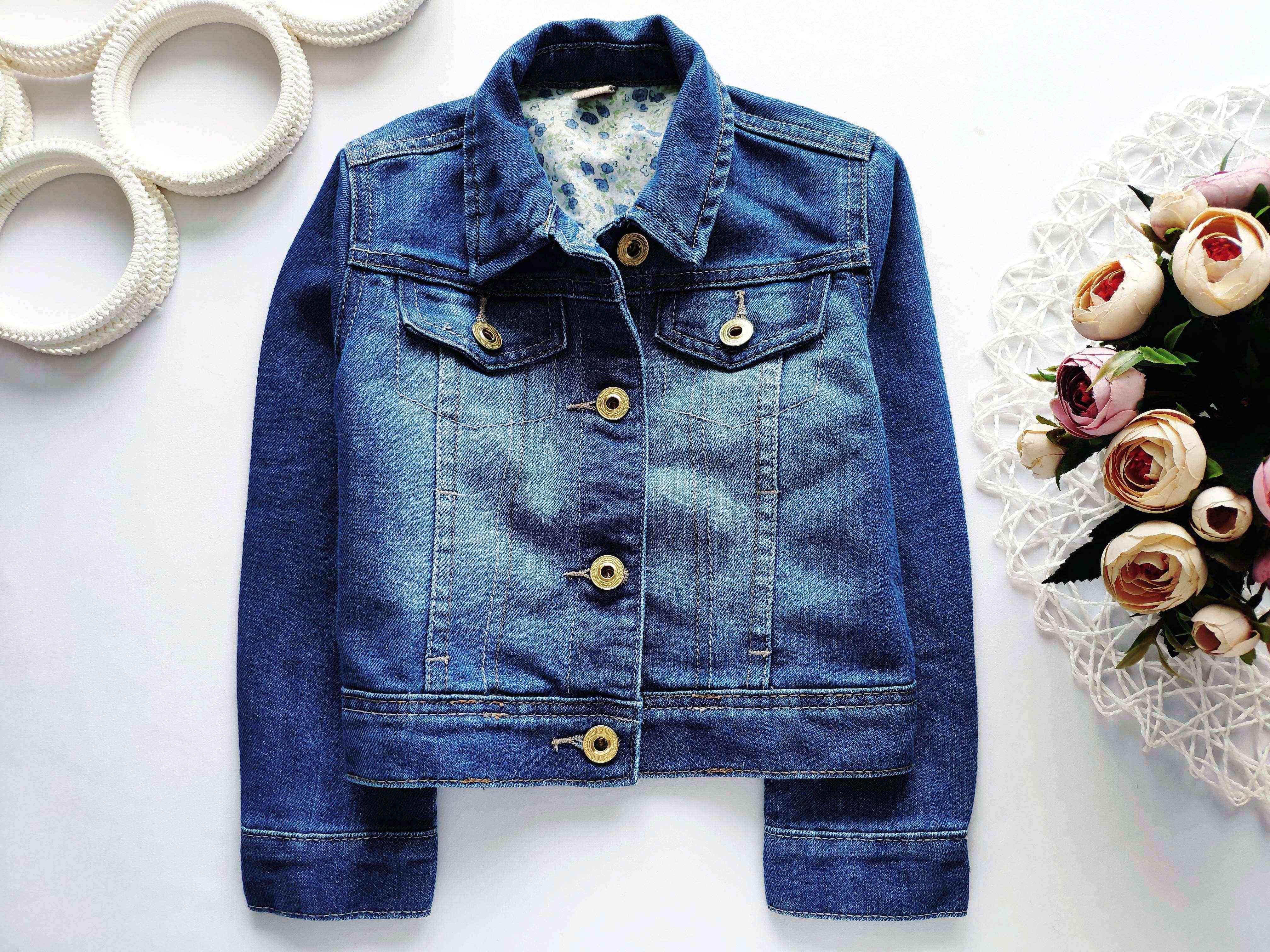 3,4 года, рост 98\104 Джинсовка для девочки