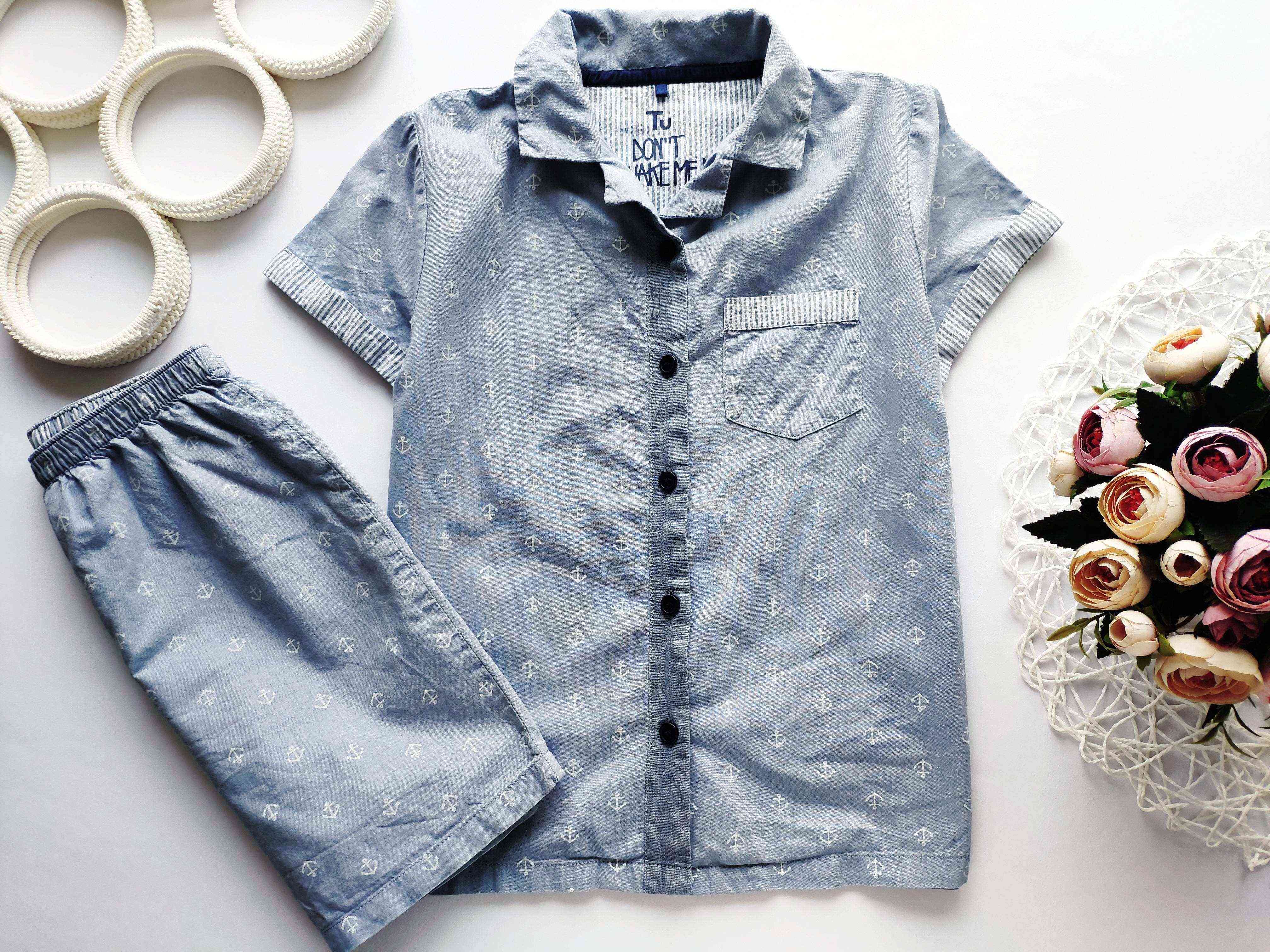 7,8 років, зріст 122,128 Бавовняна піжама