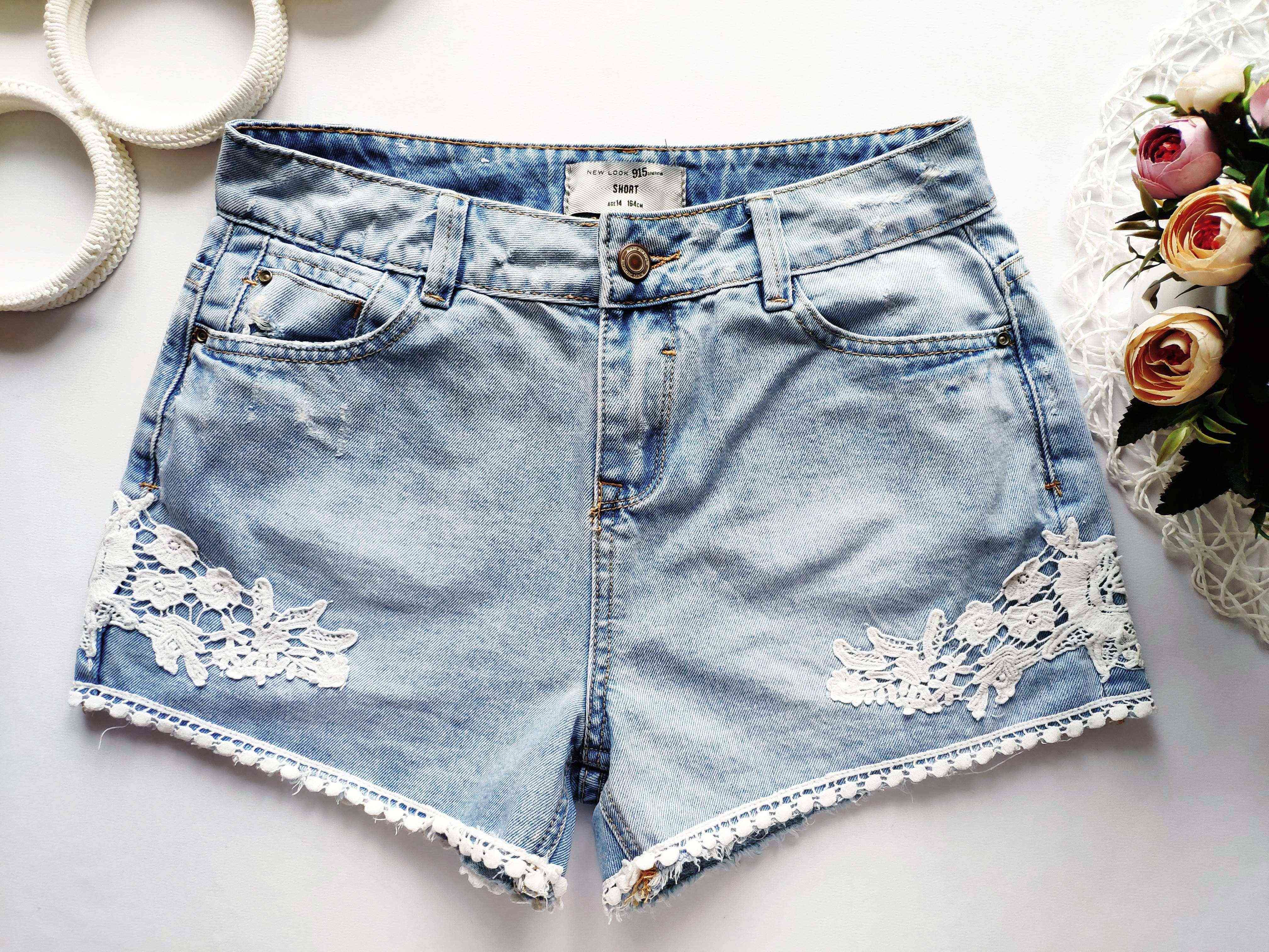14 років, зріст 164 Джинсові шорти