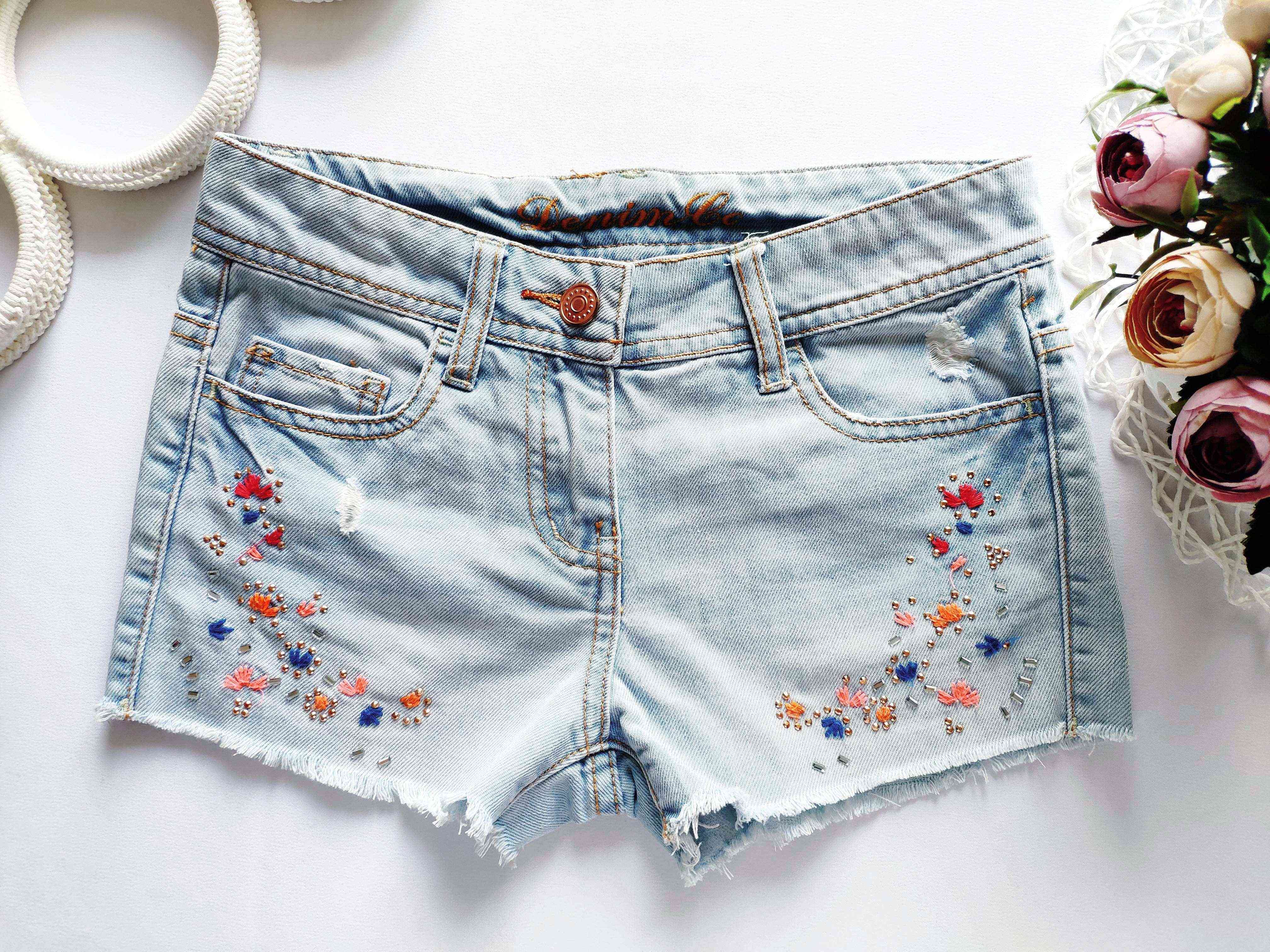 7,8 років, зріст 128 Джинсові шорти