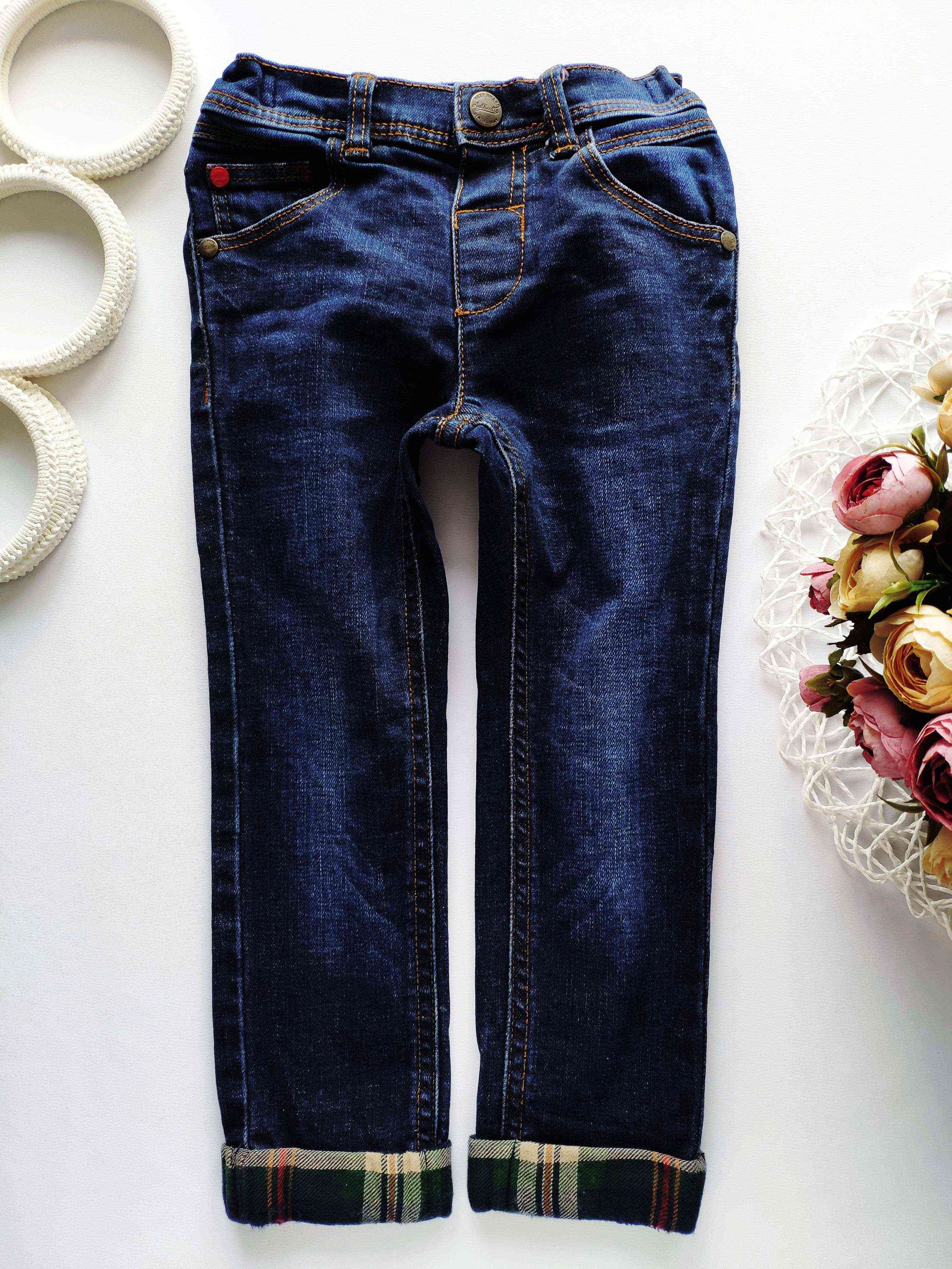 2,3 роки, зріст 98 Джинси з підворотом