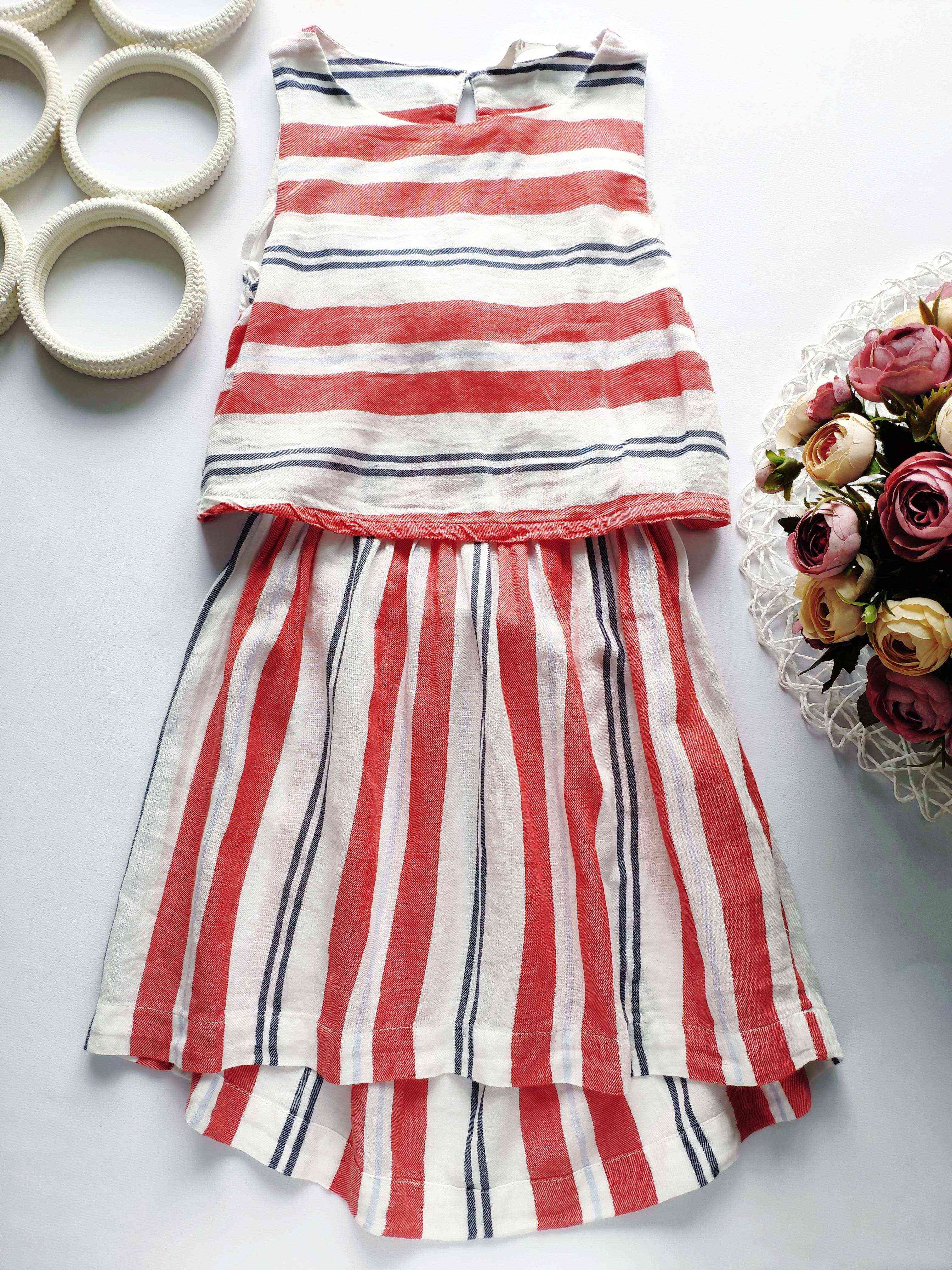 6,7 років, зріст 122 Легка сукня з відкритою спиною