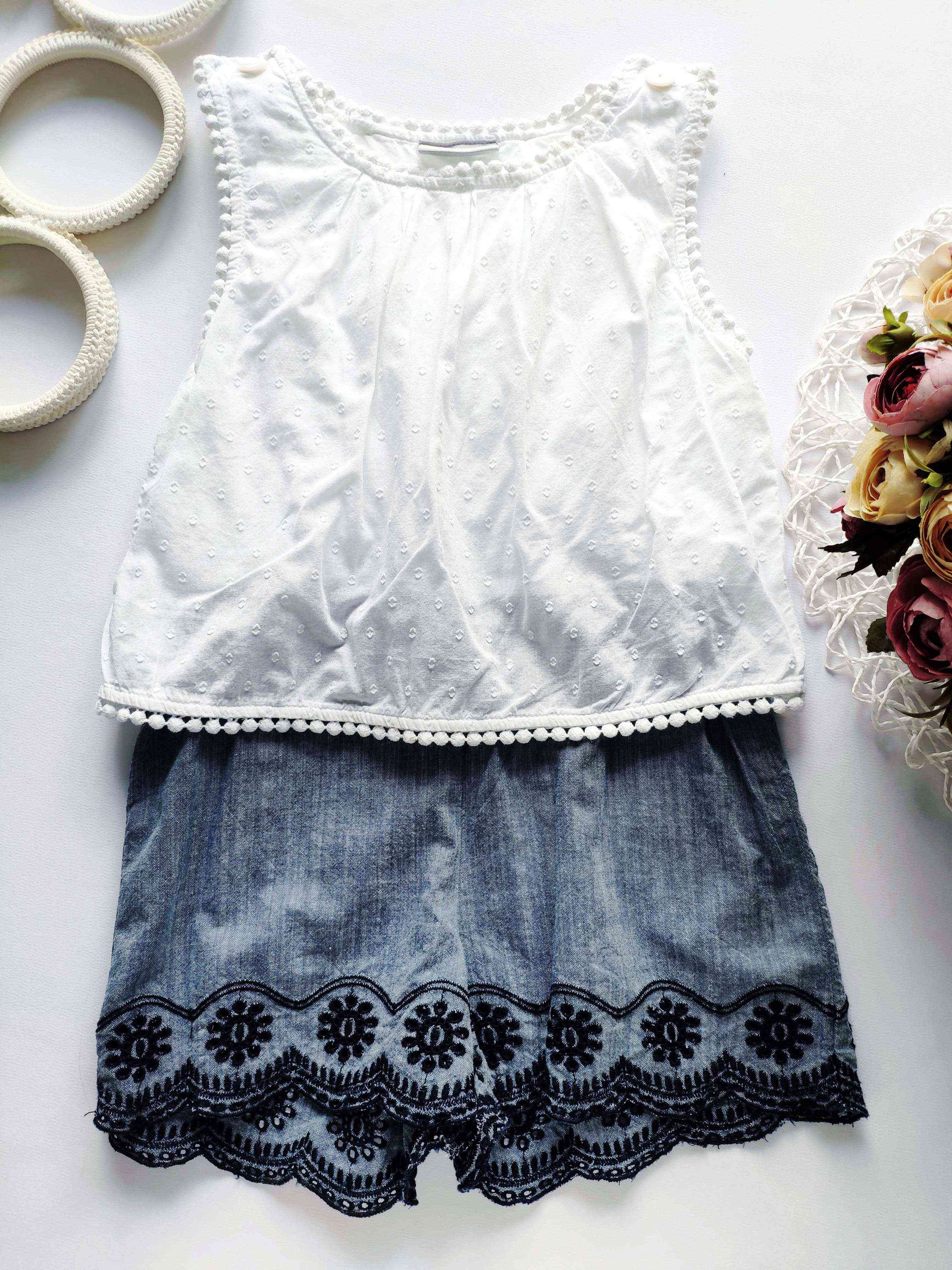 5 років, зріст 110 Бавовняний ромпер