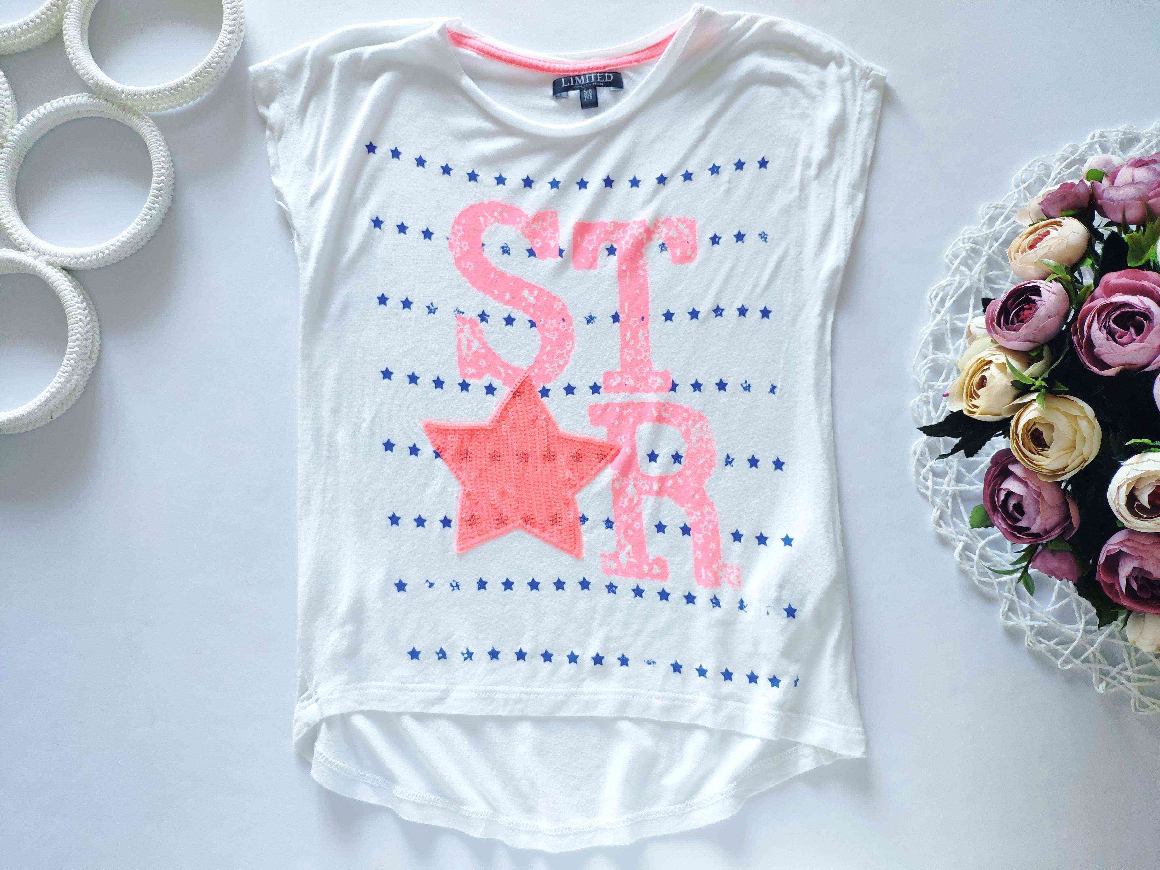 5,6 років, зріст 116 Легка футболка