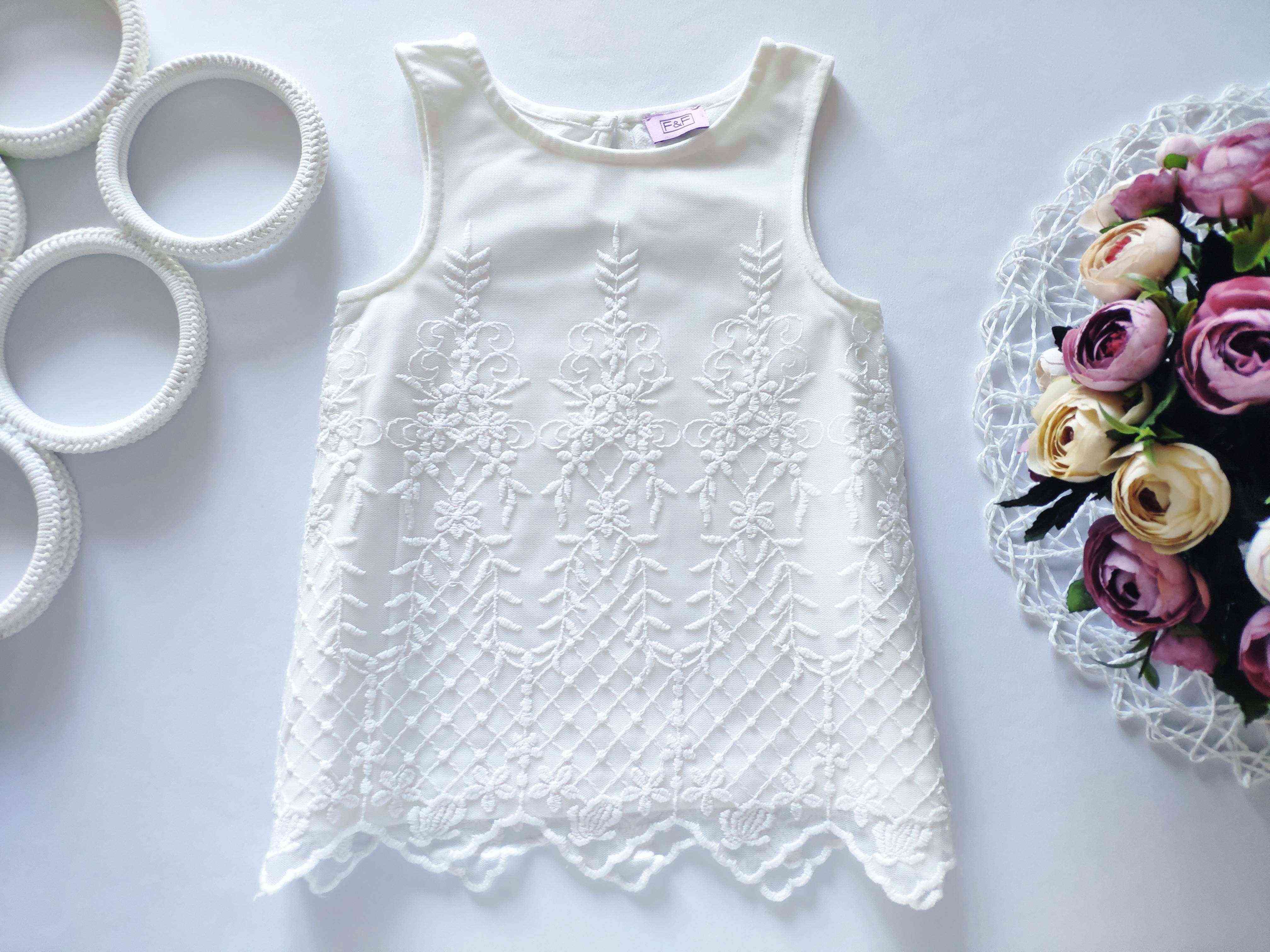 18,24 міс, зріст 92 Ажурна блузочка