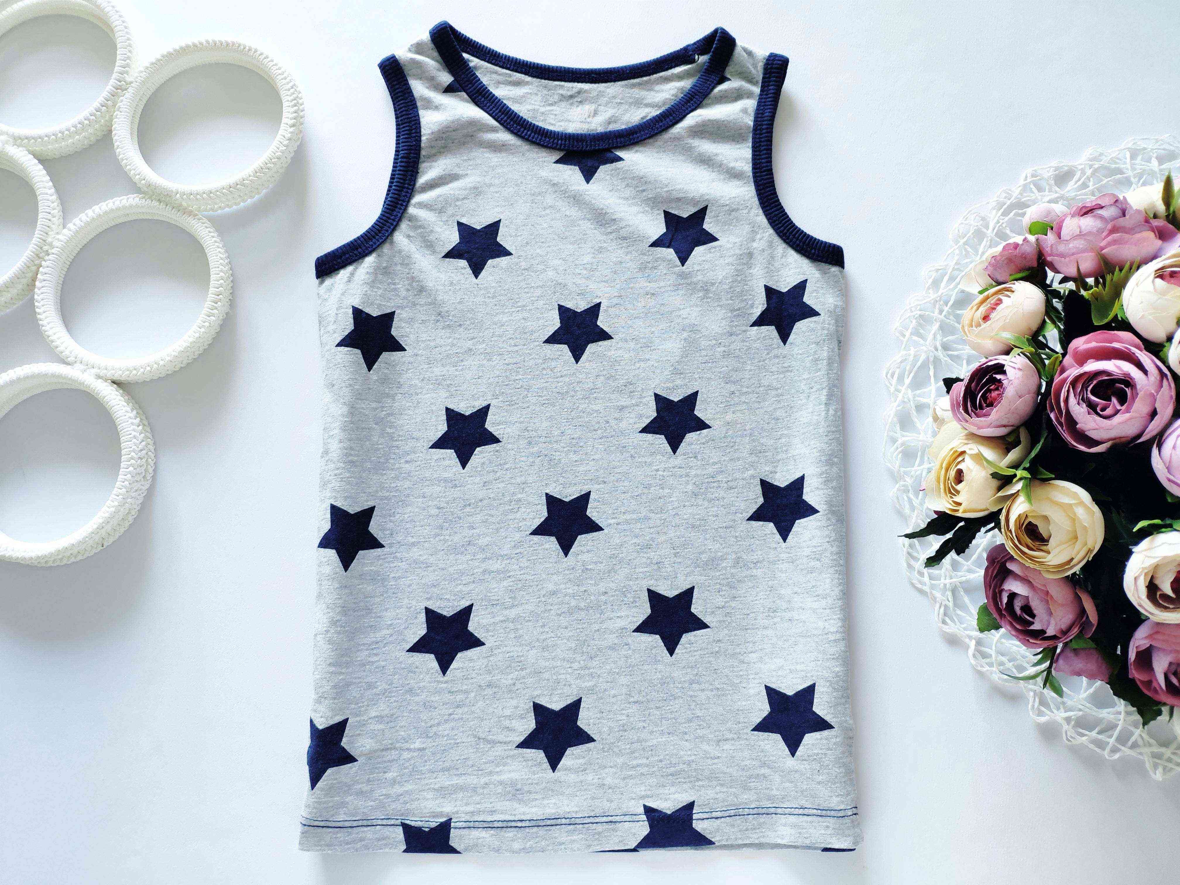 4,6 років, зріст 110,116 Майка у зірках