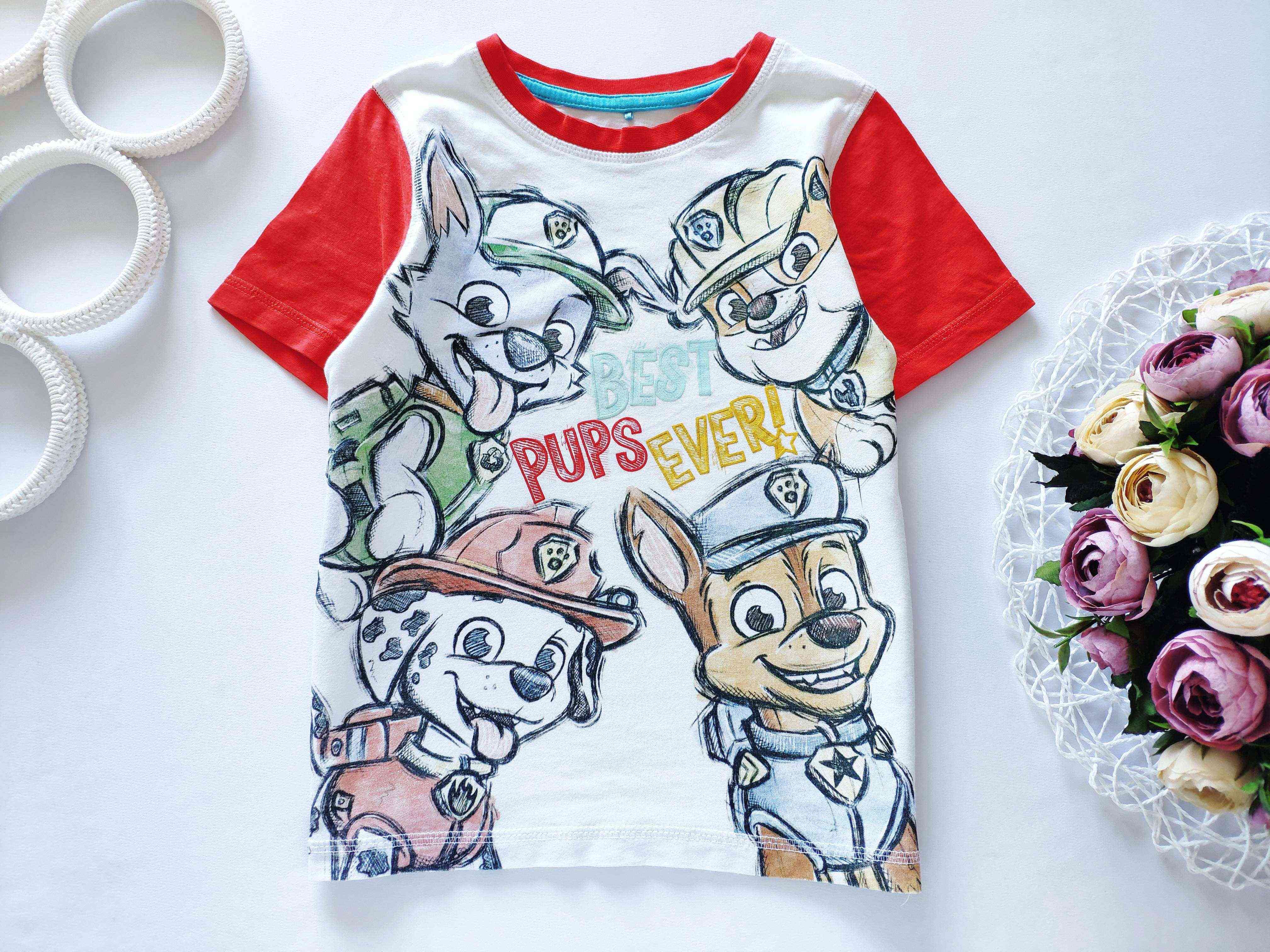 5,6 років, зріст 110,116 Футболка щенячий патруль