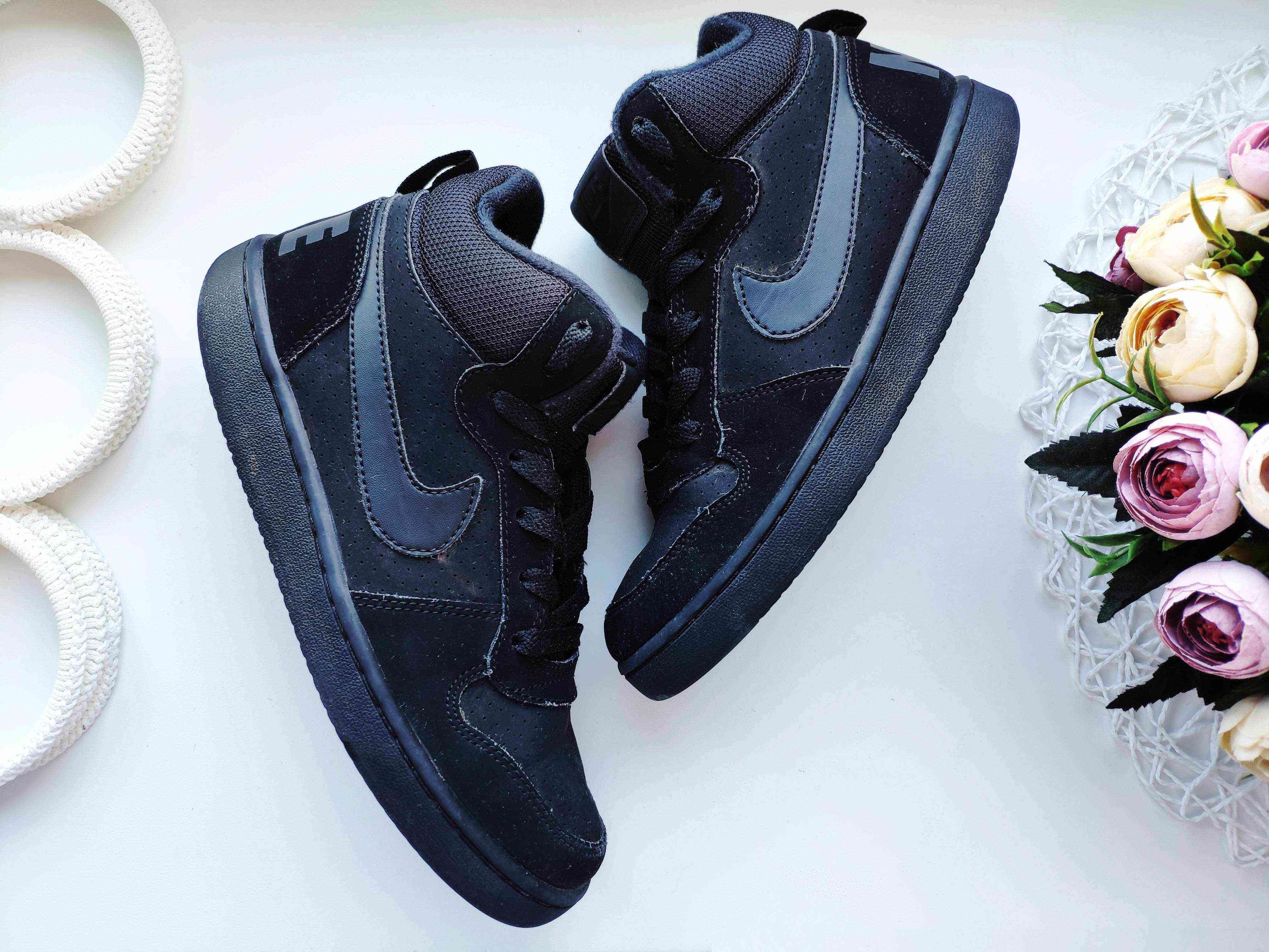 36 (23,5 см) Кожаные хайтопы