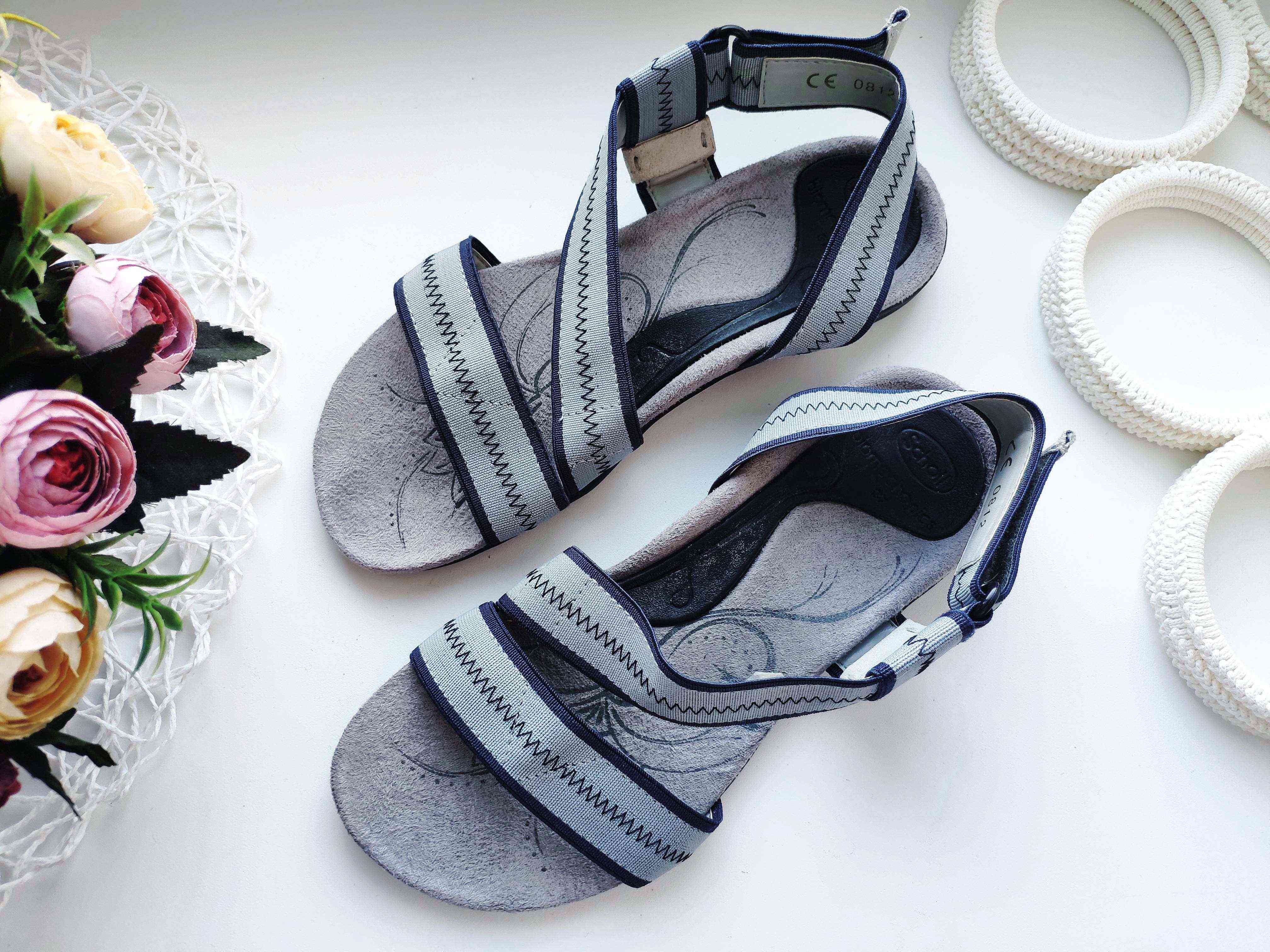 37 (24 см) Итальянские босоножки