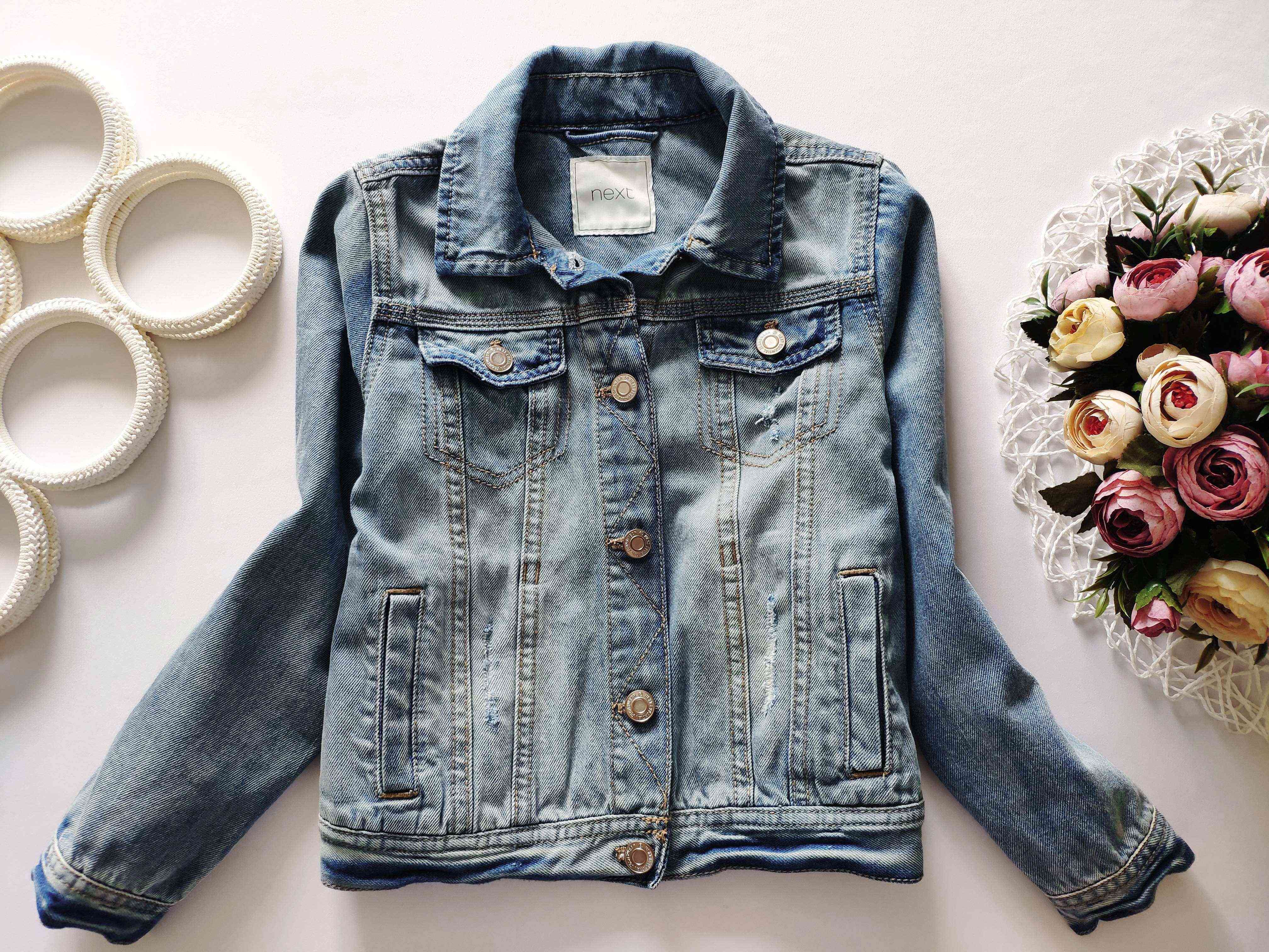 8 років, зріст 128 Дитяча джинсівка