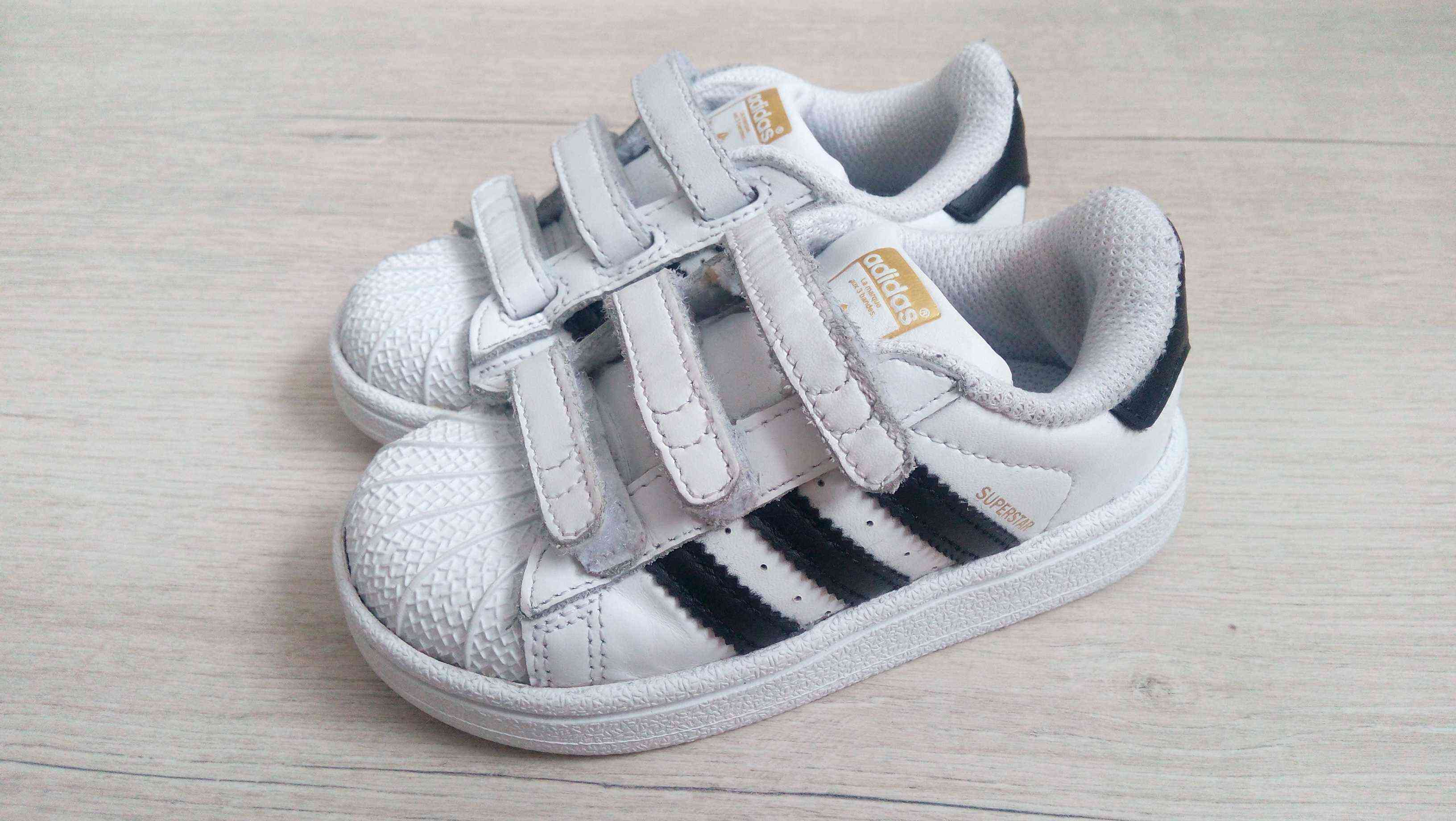 23 (14см) Кожа! Adidas (Адидас) Стильные кожанные кроссовки унисекс