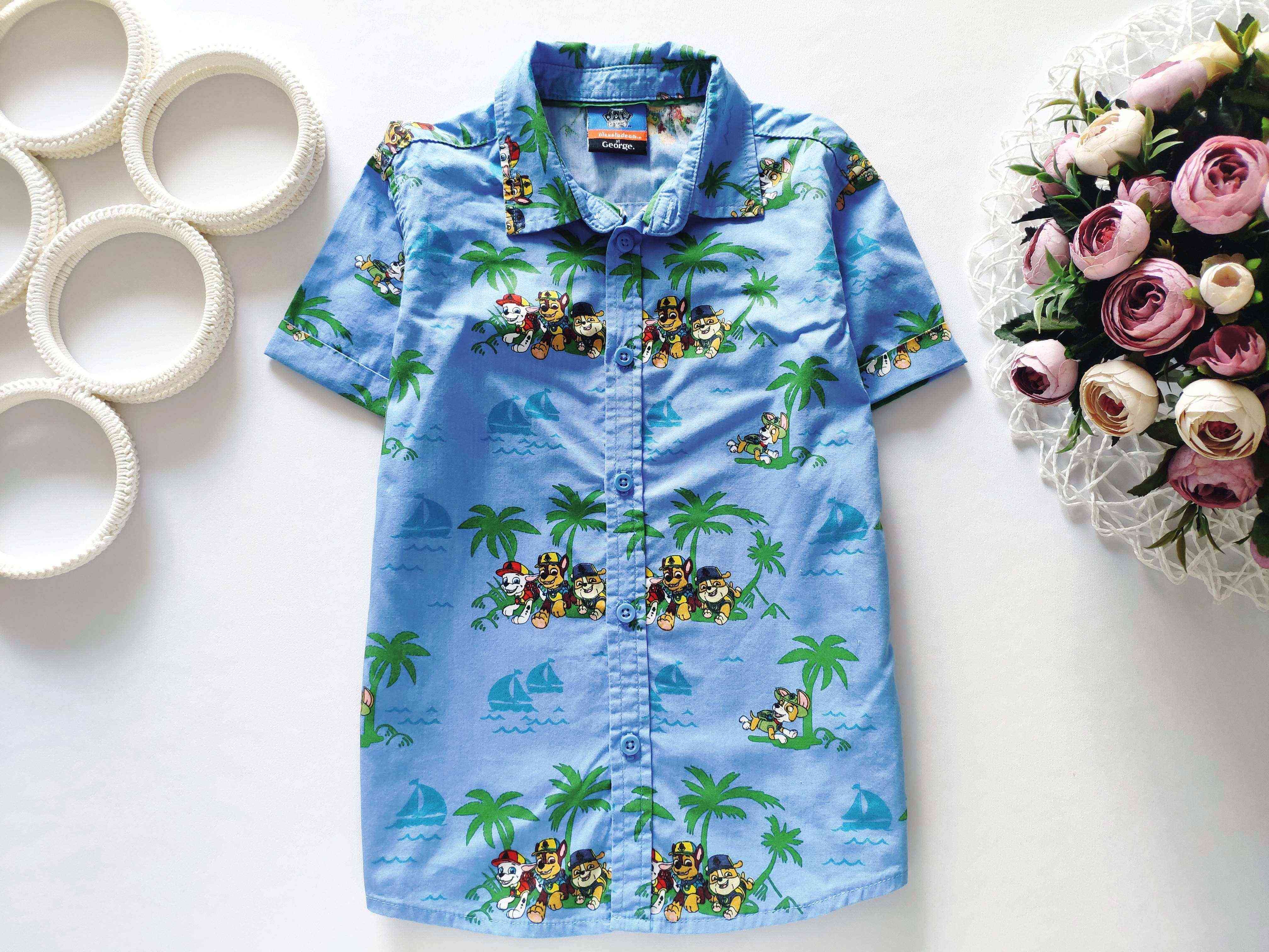 4,5 лет, рост 104,110 Рубашка щенячий патруль