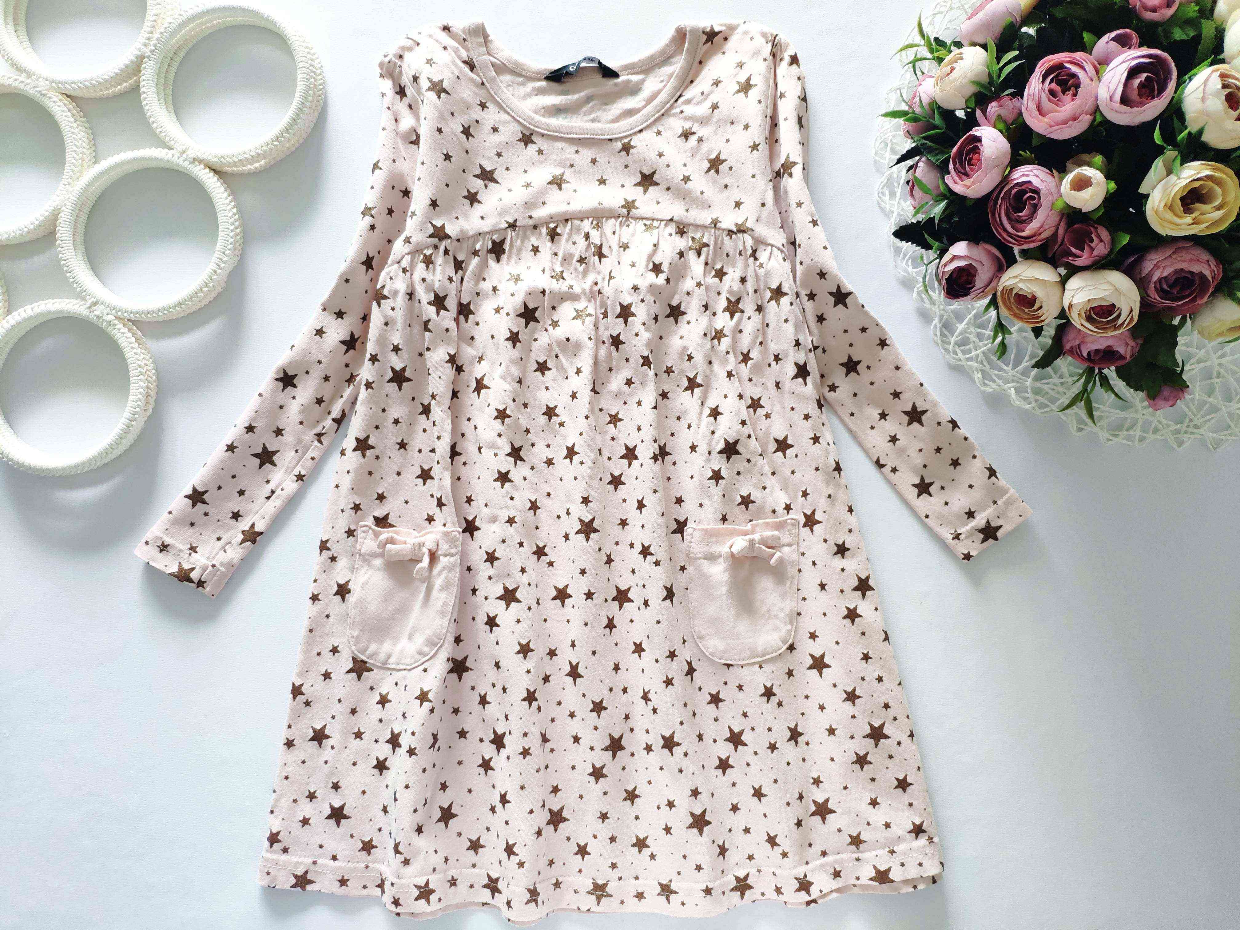 3,4 роки, зріст 98\104 Сукня в зірках