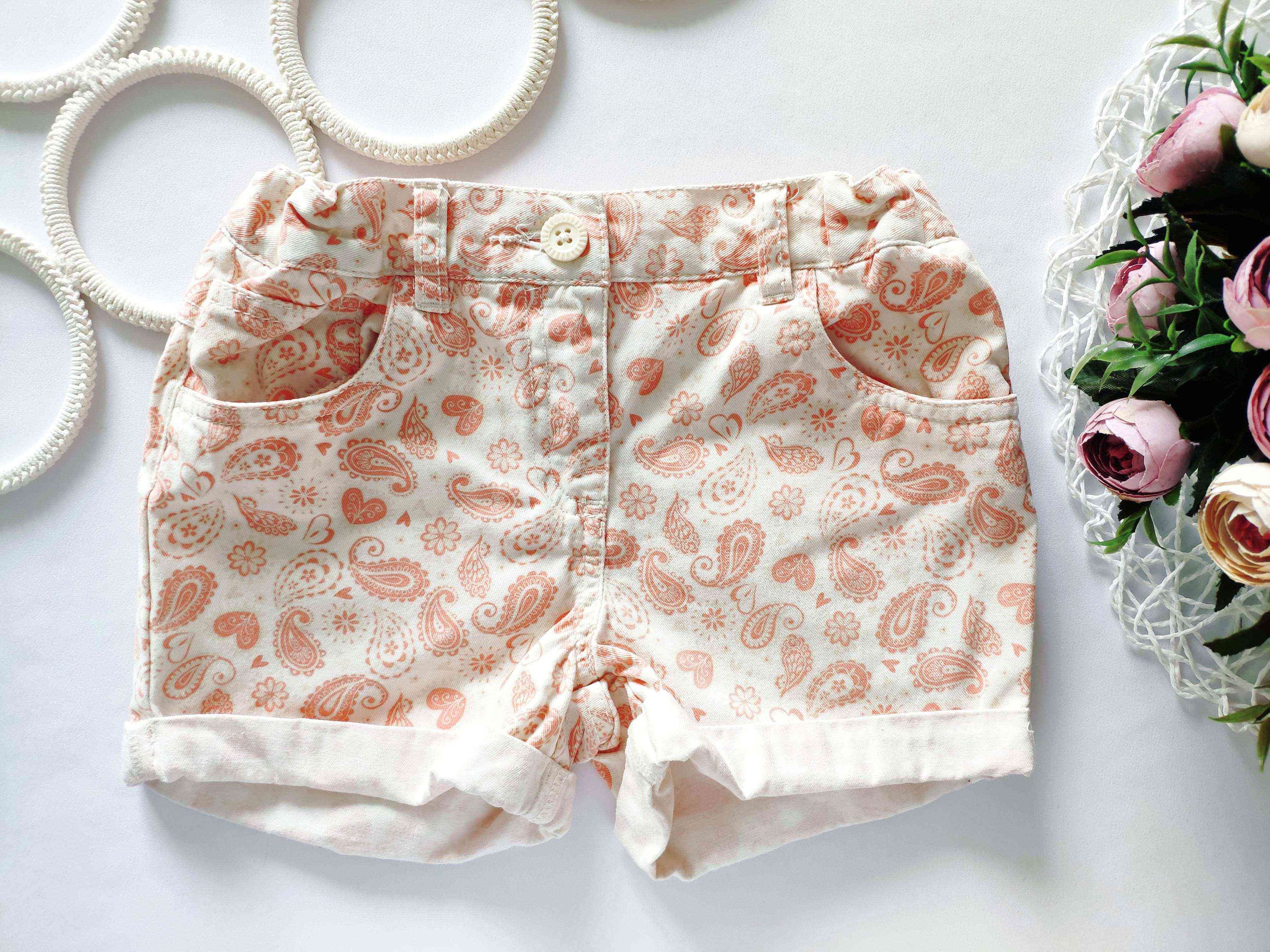 5\6 лет, рост 116 Шорты для девочки