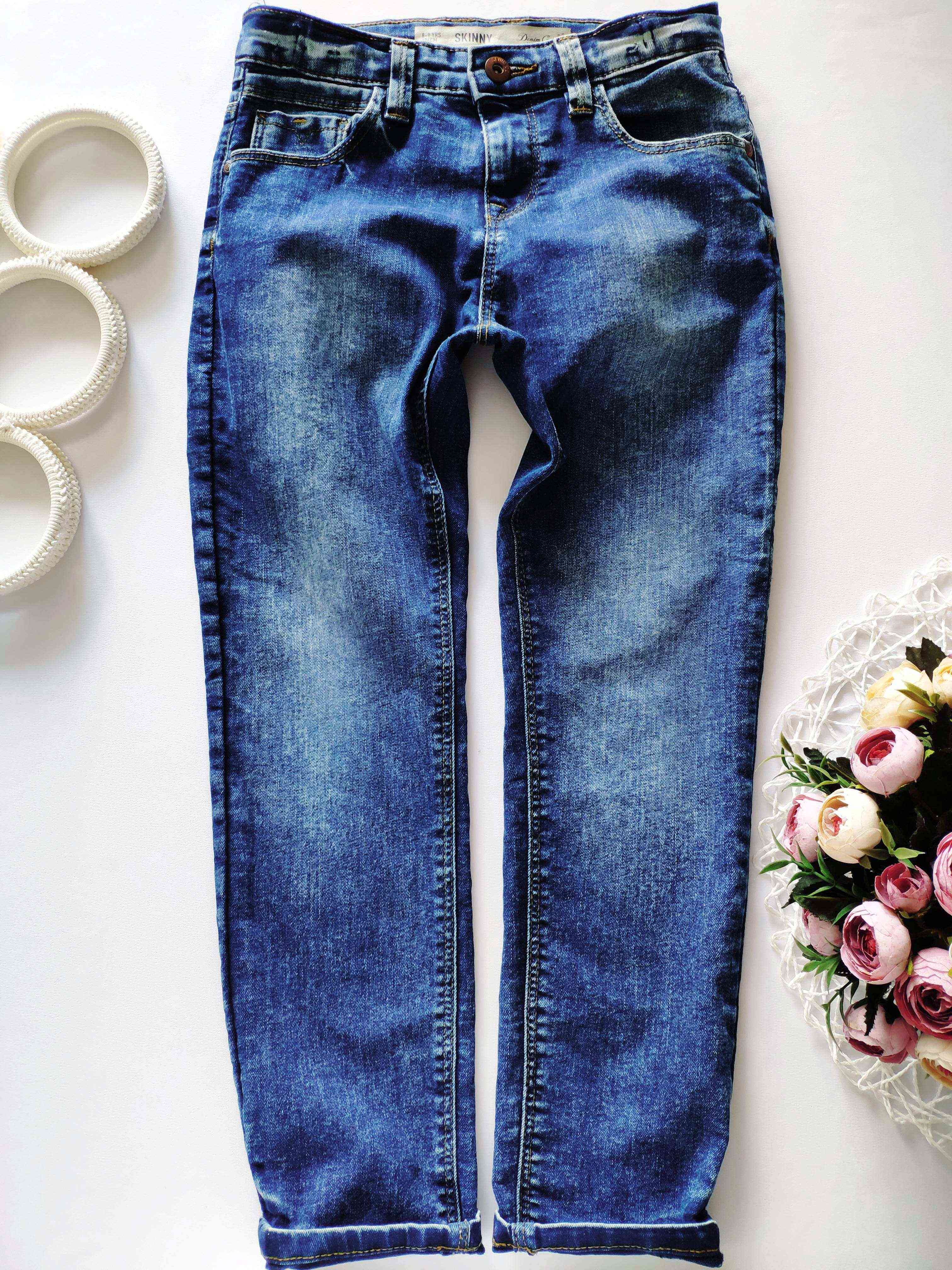 8,9 років, зріст 134 Джинси скінні