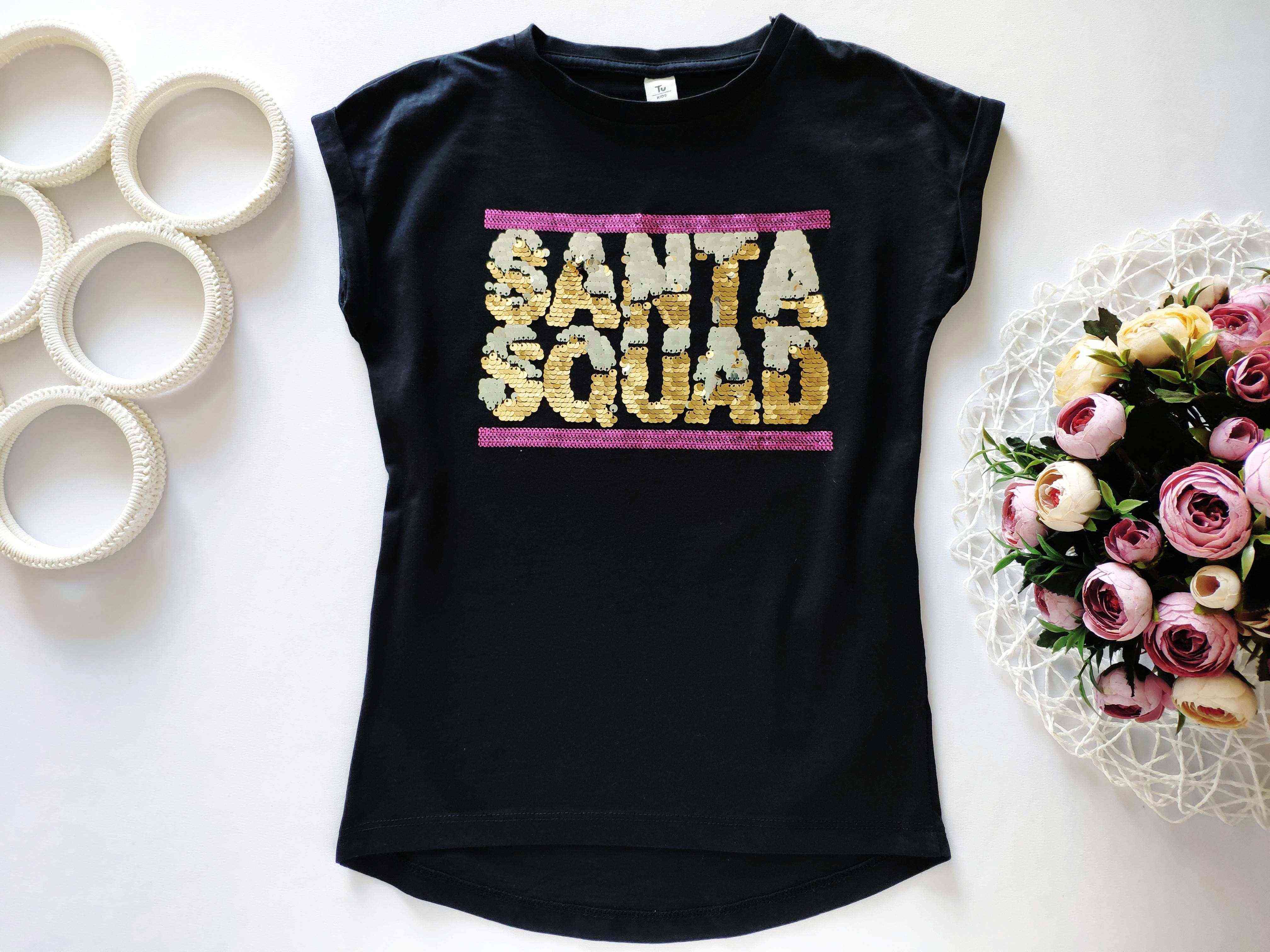 9 років, зріст 134 Футбока в паєтках