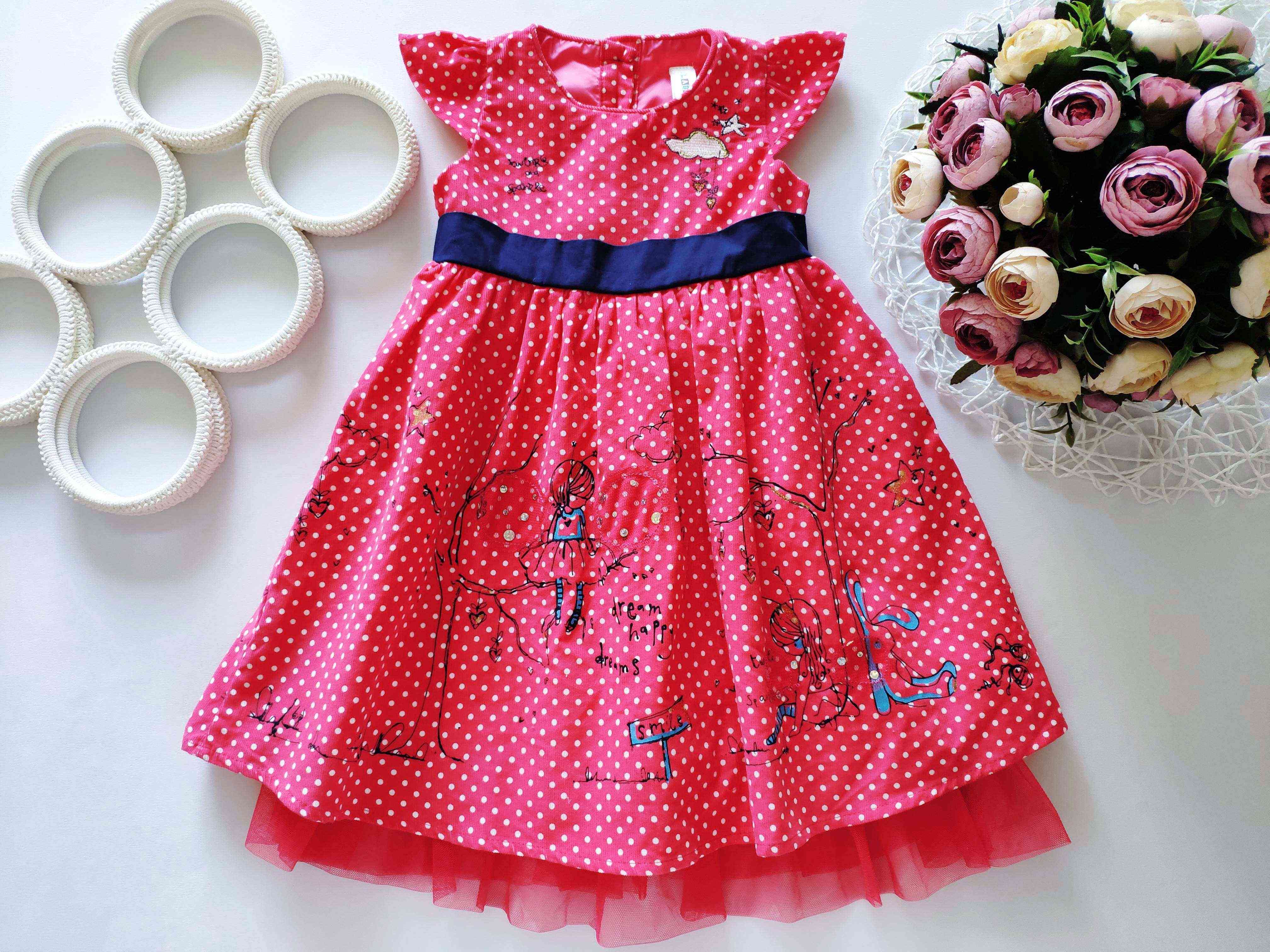 2,3 роки, зріст 92,98 Нове святкове плаття