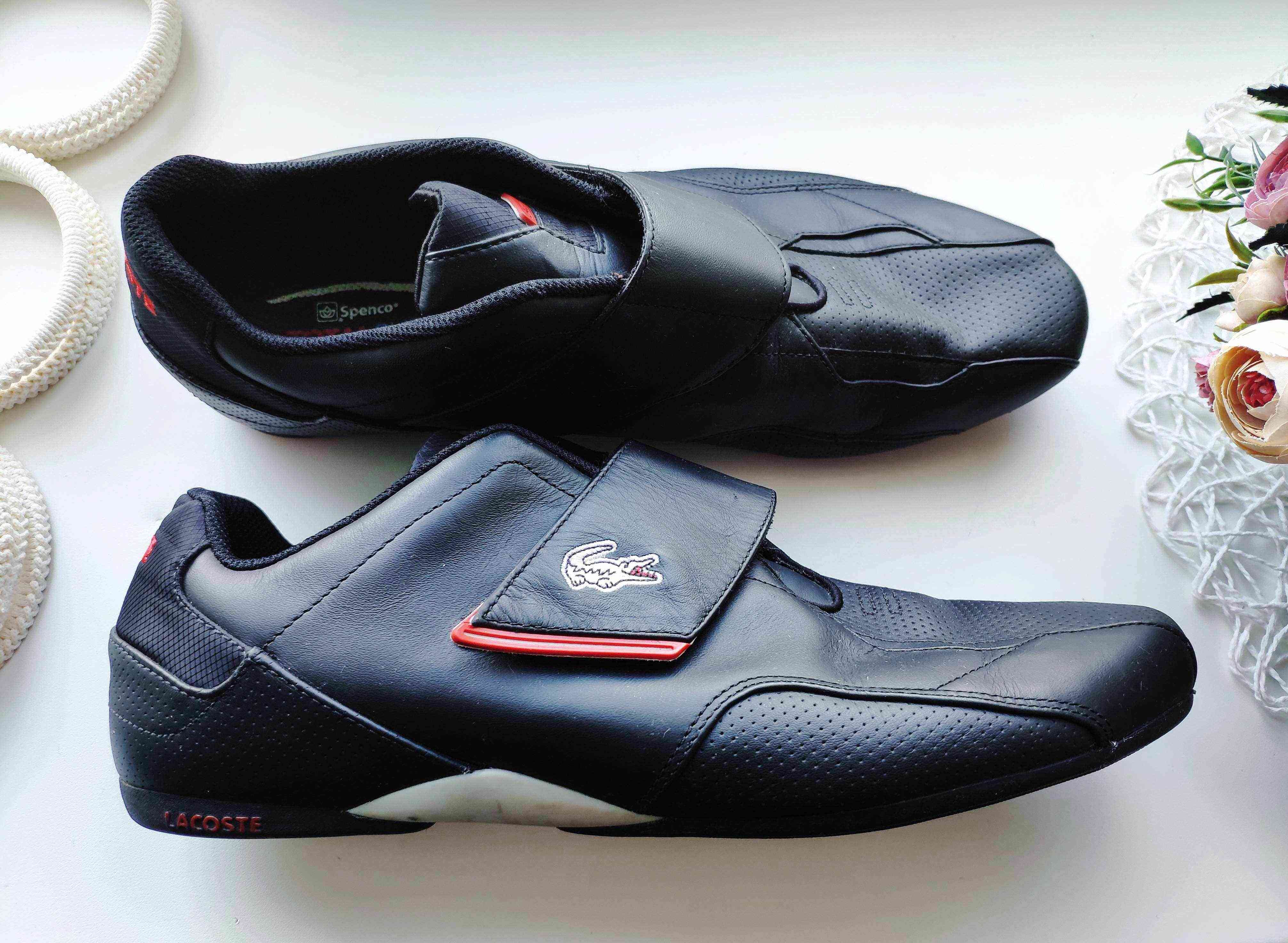 44 (29,5 см) Кожаные кроссовки