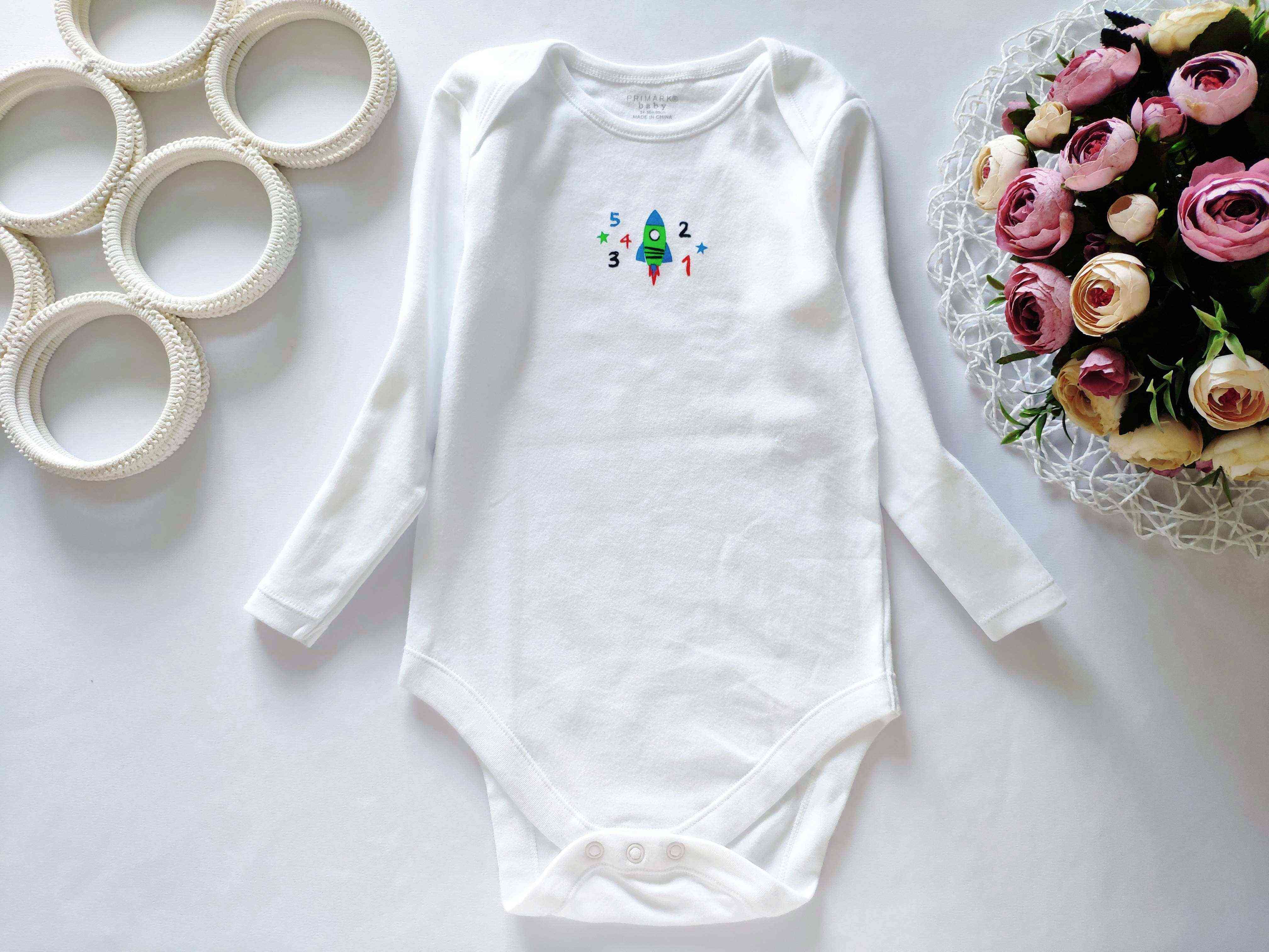 2,3 роки, зріст 98 Боді з ракетою