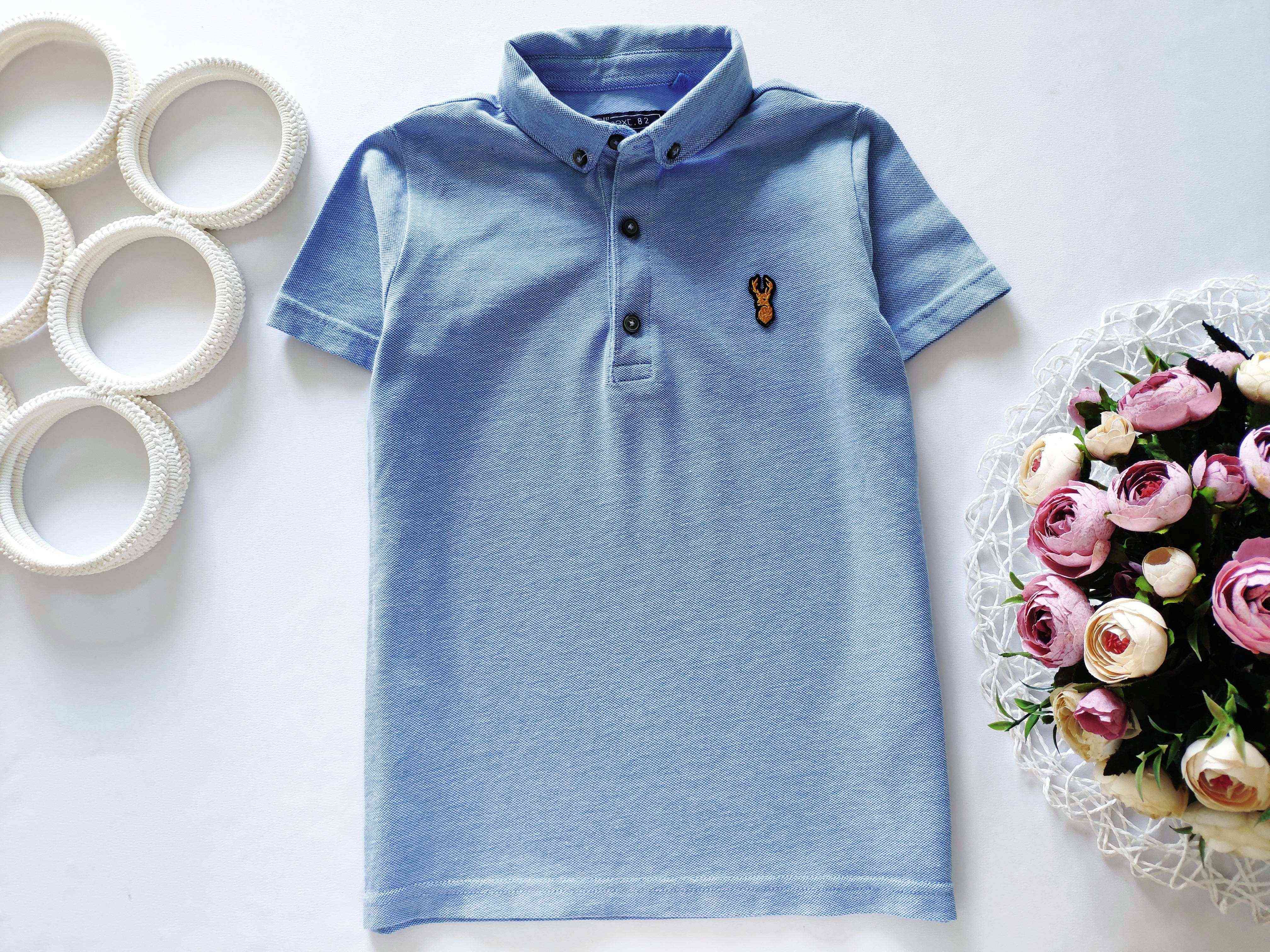 6 лет, рост 116 Поло для мальчика