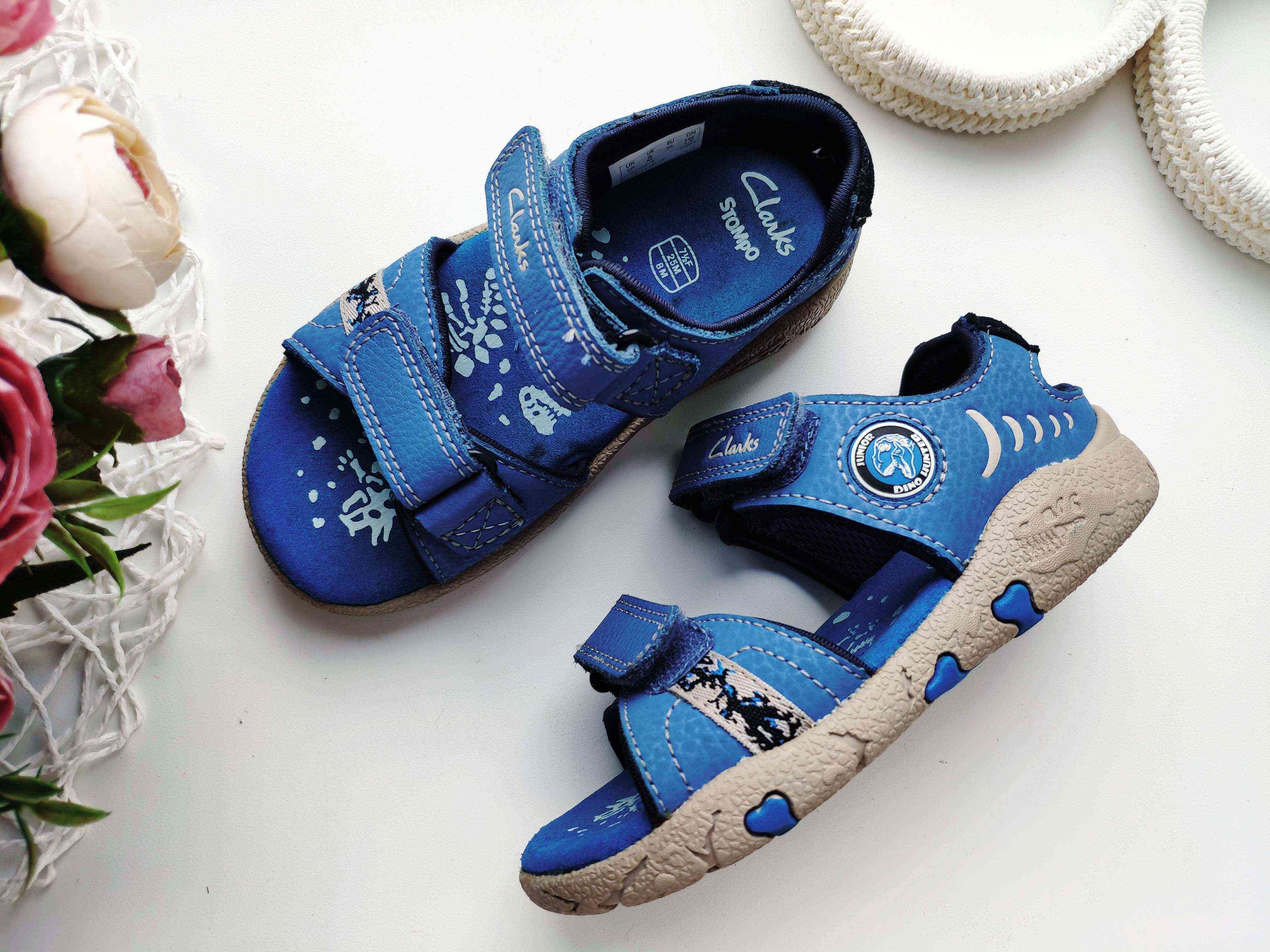 24-25 (15,5 см) Кожаные сандали