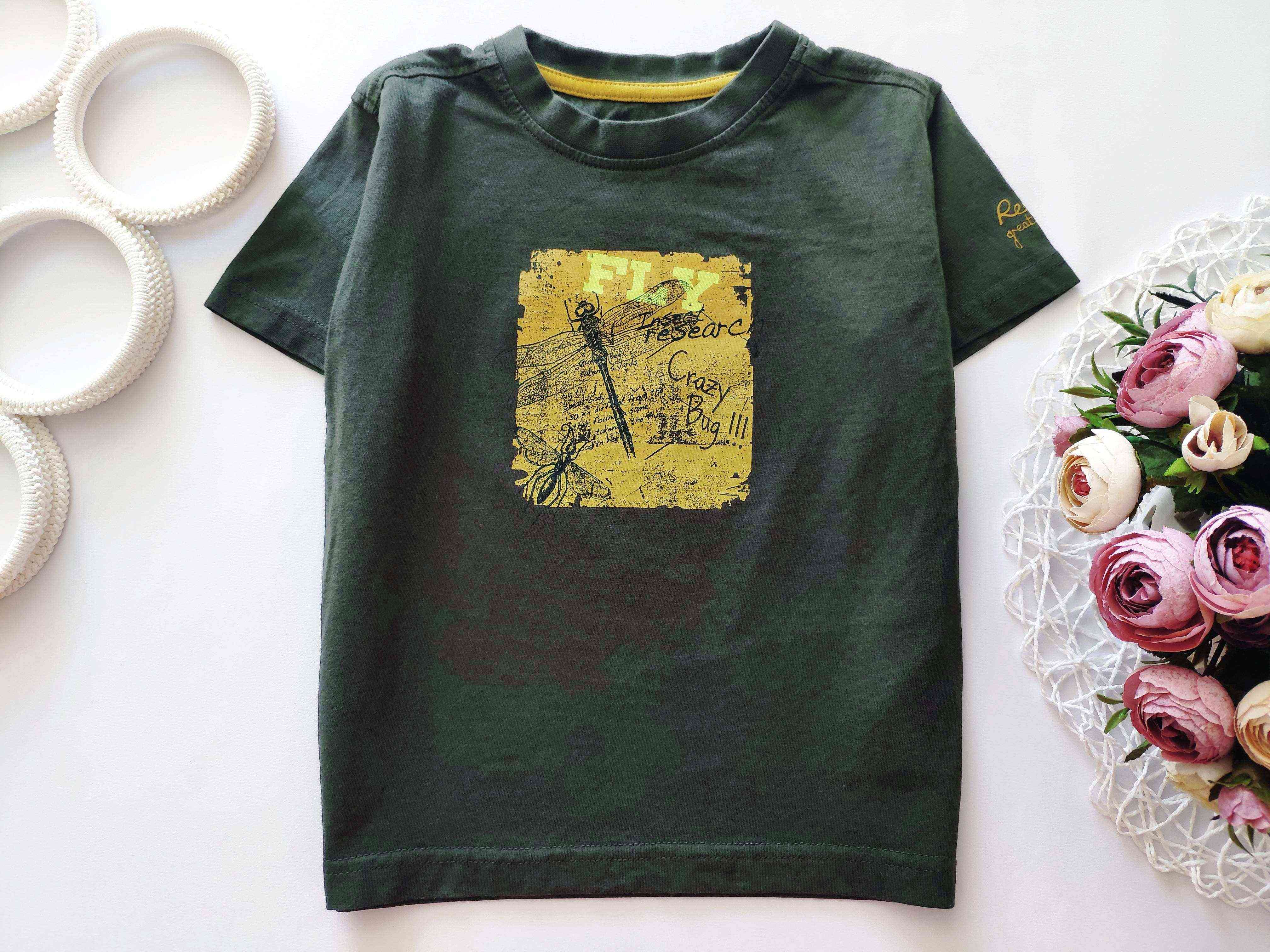 3,4 роки, зріст 104 Фктболка зі бабкою