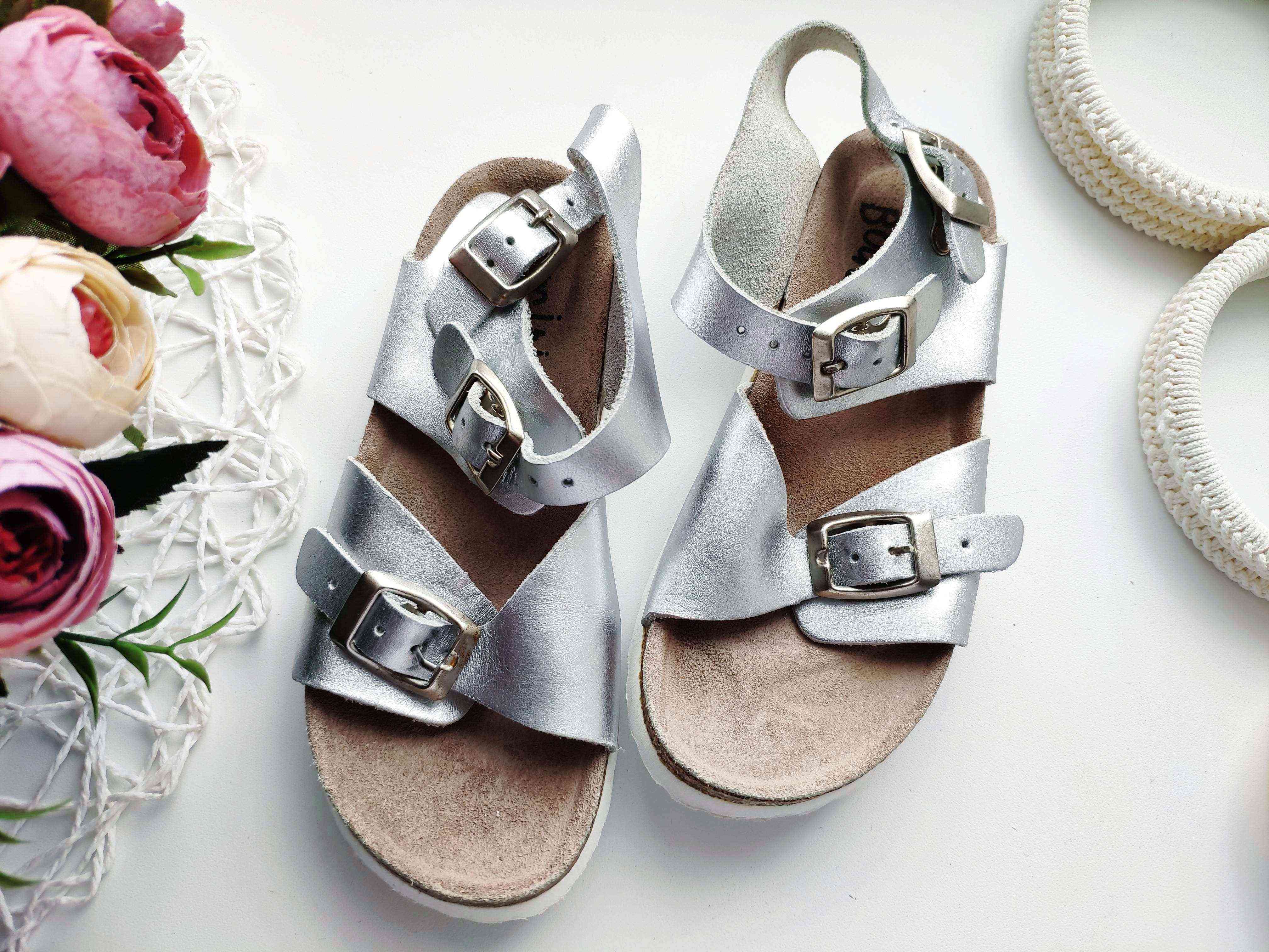 27-28 (16,8-18 см) Шкіряні босоніжки