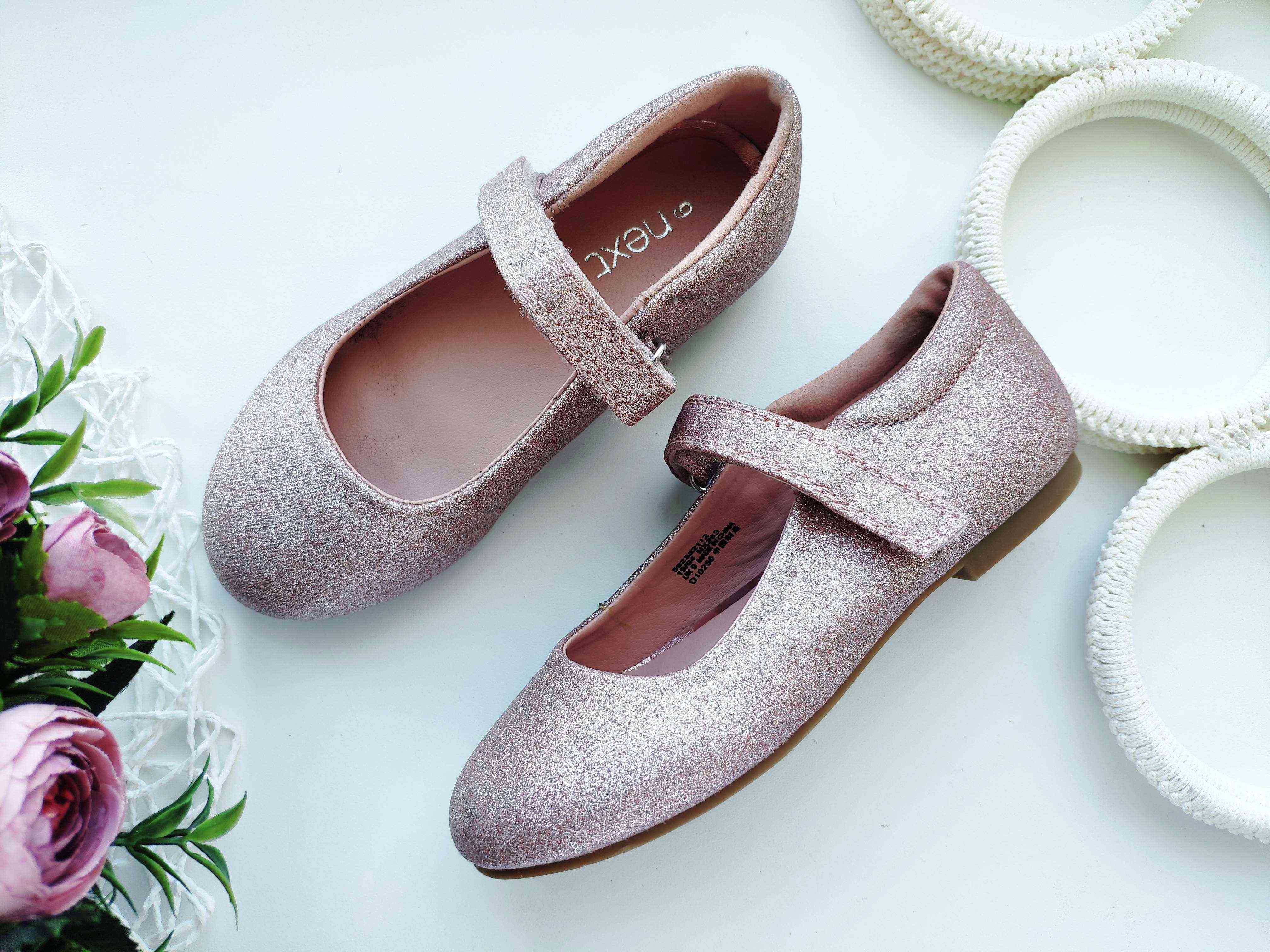 26-27 (17,5 см) Блискучі туфлі