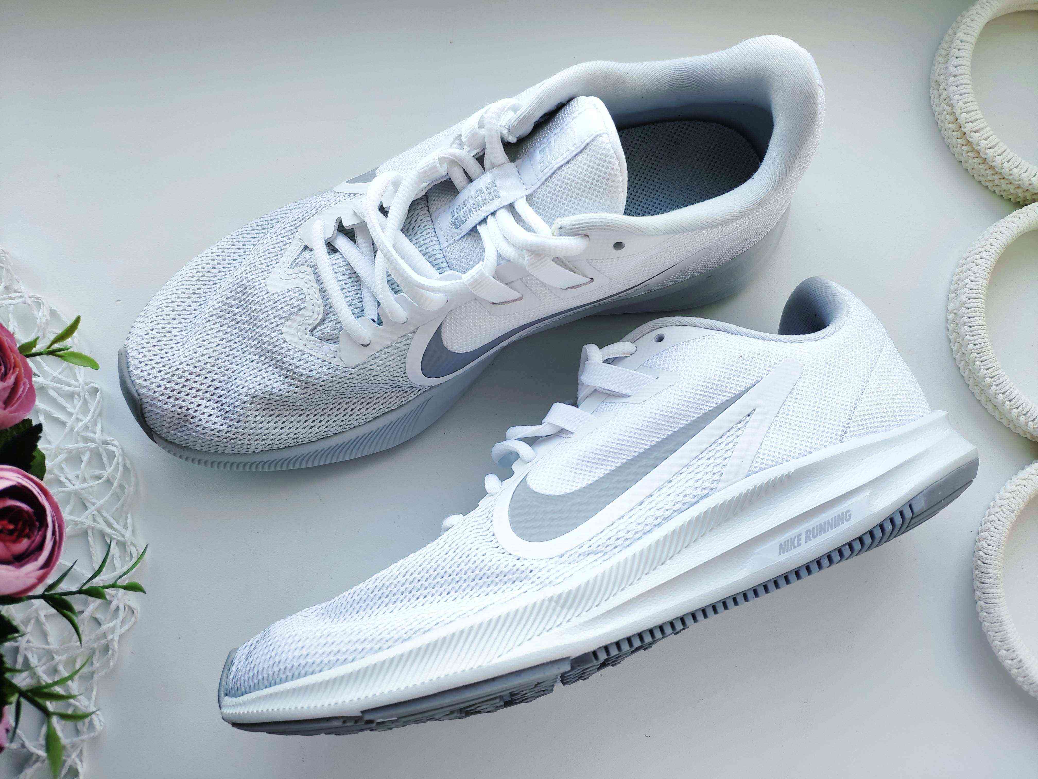 39-40 (25,5 см) Білі кросівки