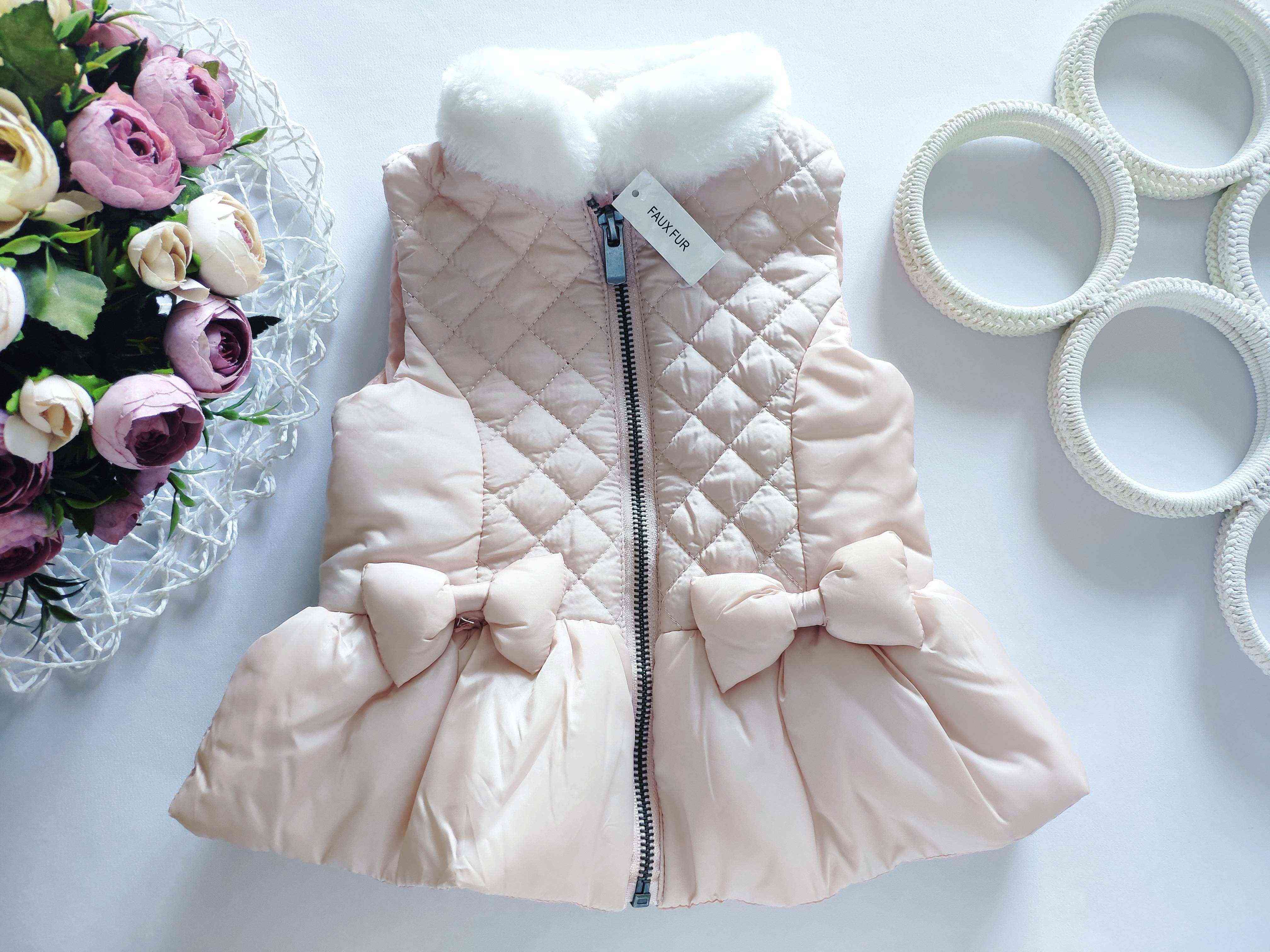 9,12 міс, зріст 80 Новий теплий жилет