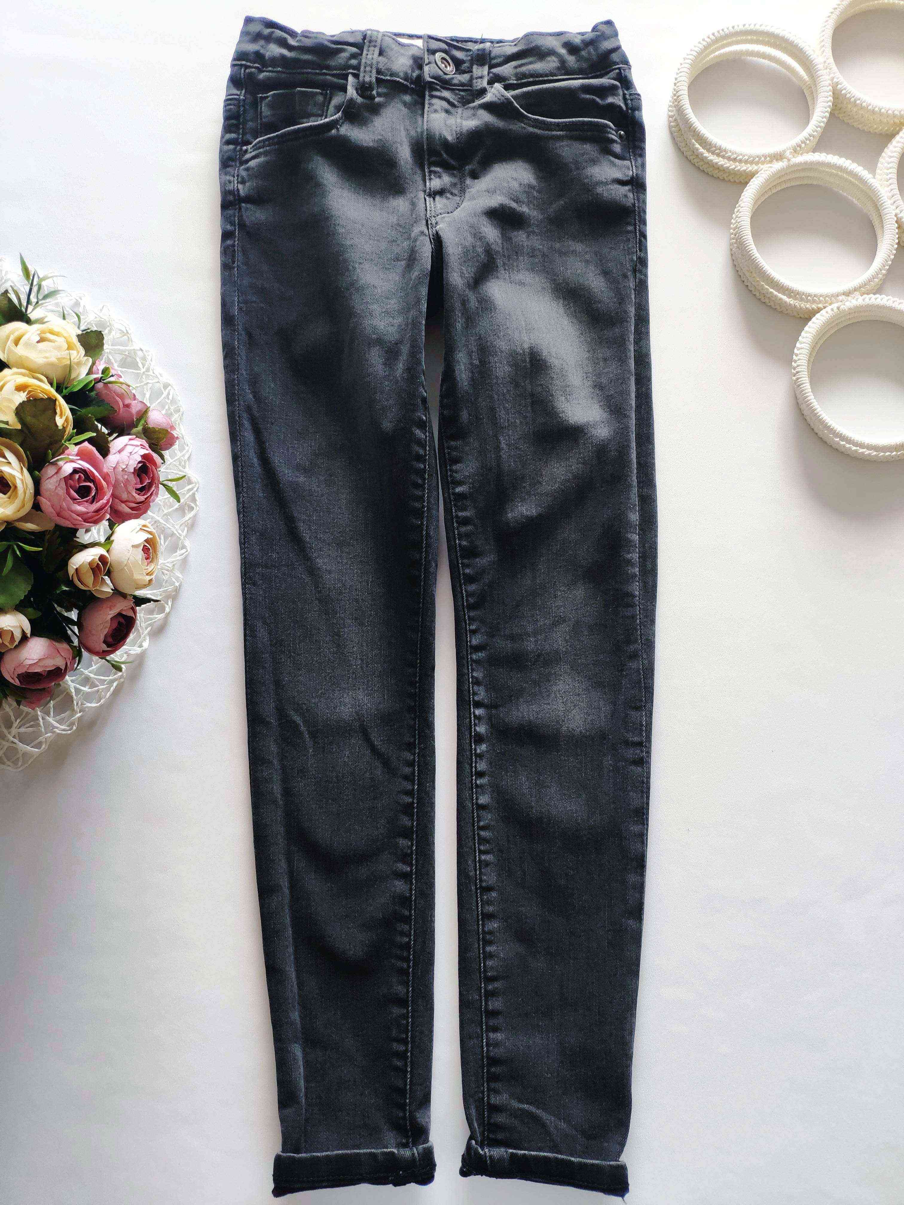 9 років, зріст 134 Стрейчові джинси скінні