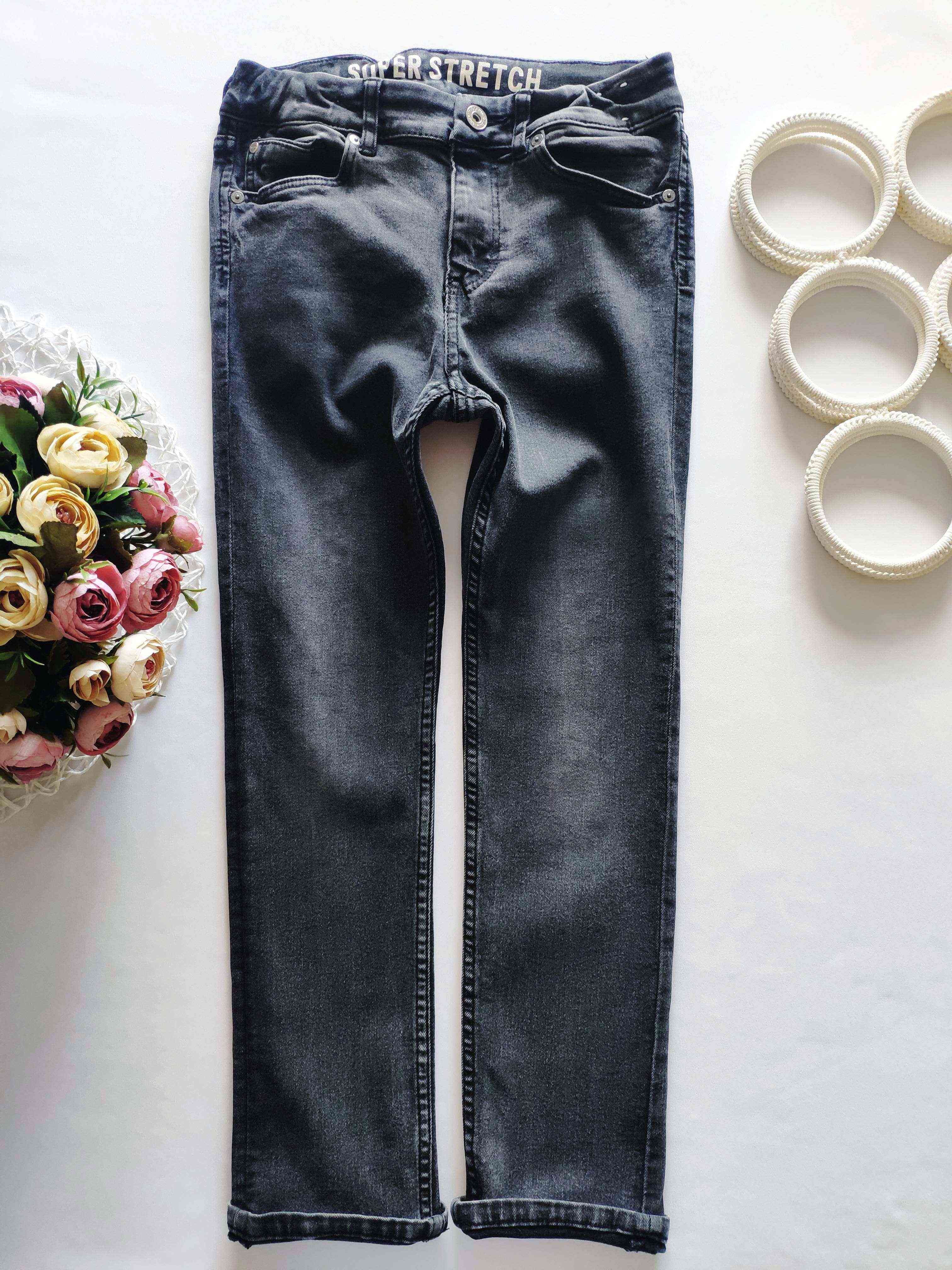 9,10 років, зріст 140 Джинси супер стрейч