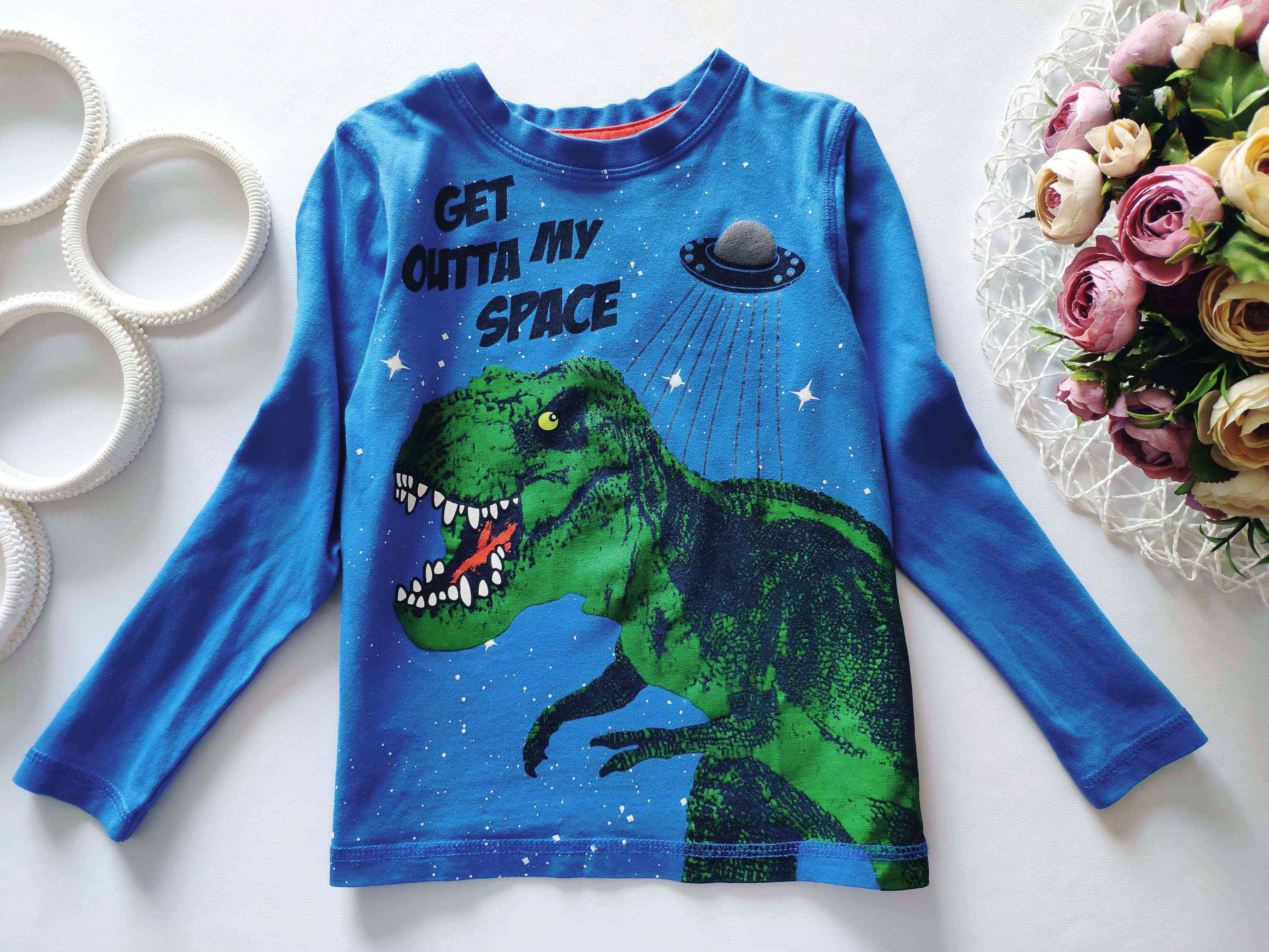 5,6 років, зріст 110,116 Лонгслів з динозавром