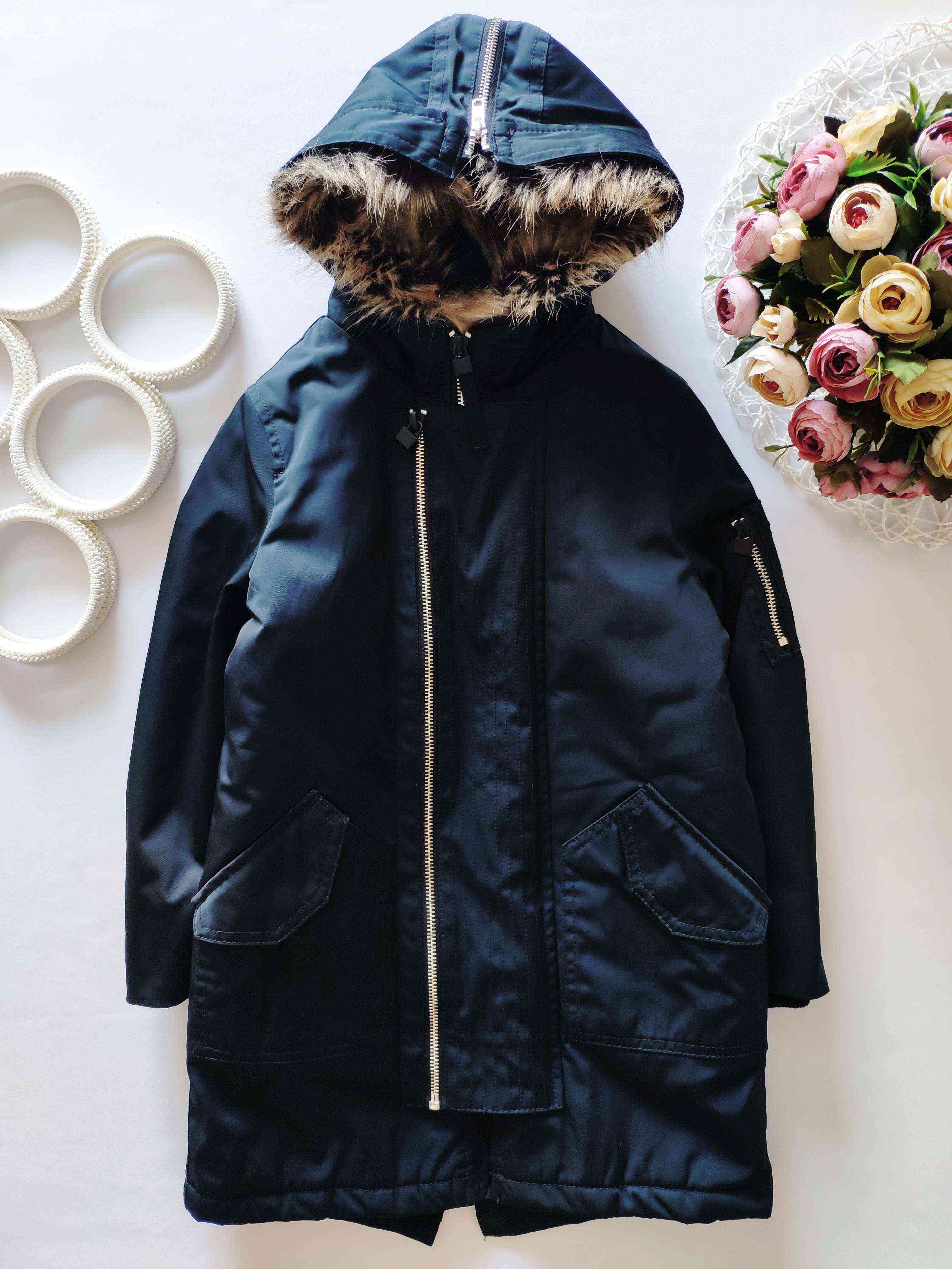 5-6 років, зріст 110-116 Парку на хутрі