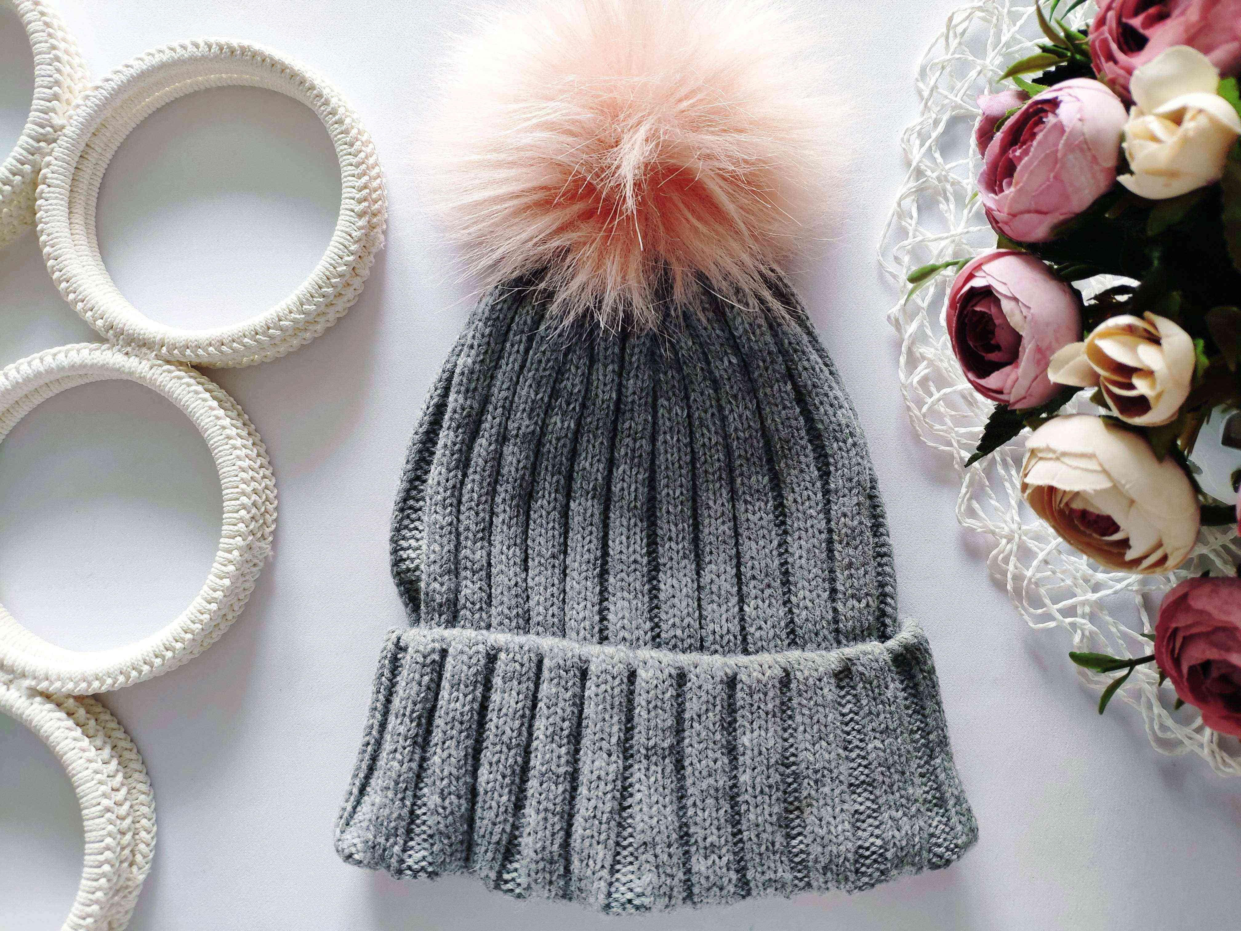 Тепла шапка one size